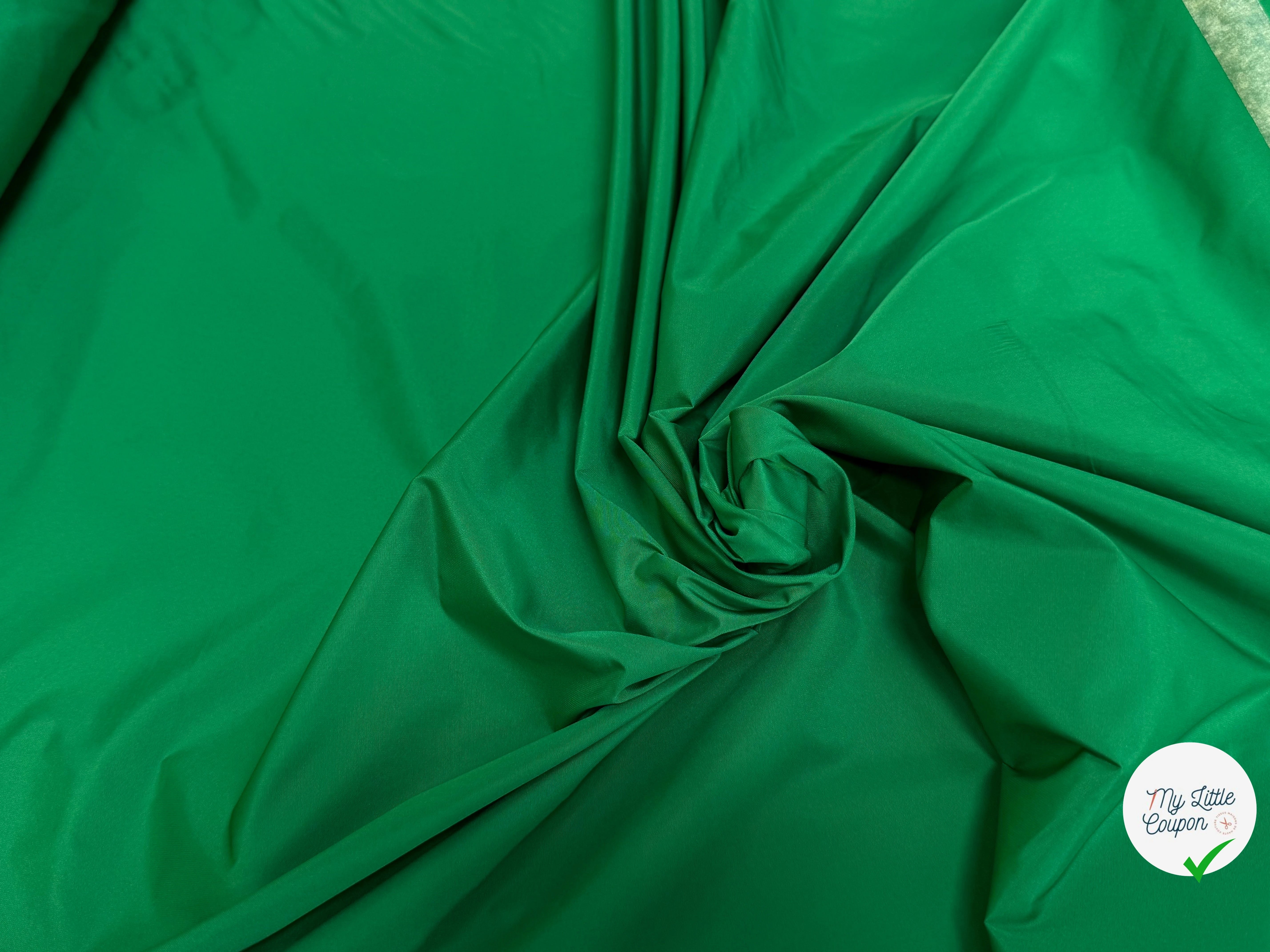 TAFFETAS PARKA VERT EMERAUDE - My Little Coupon