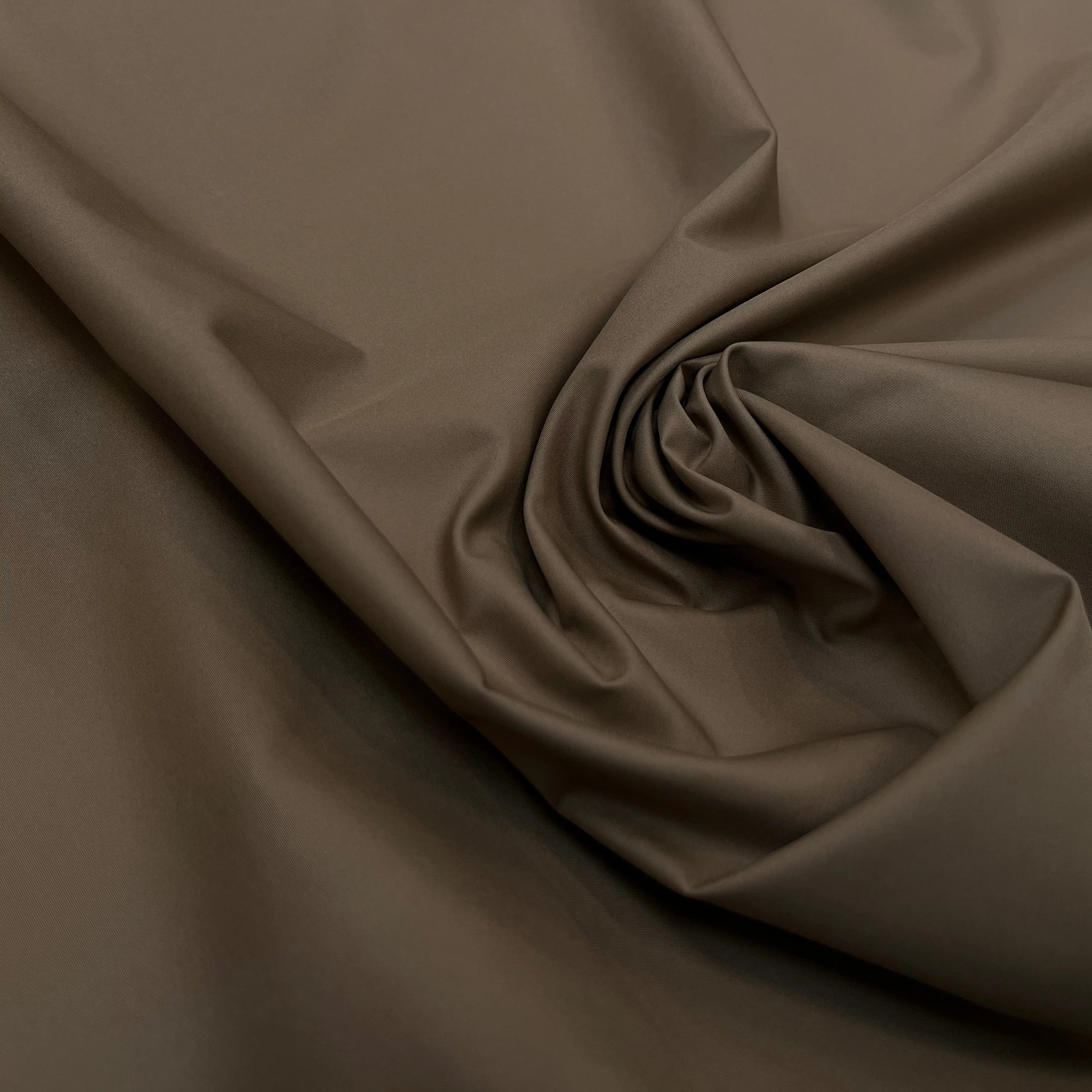 TAFFETAS UNI SABLE FONCÉ - My Little Coupon