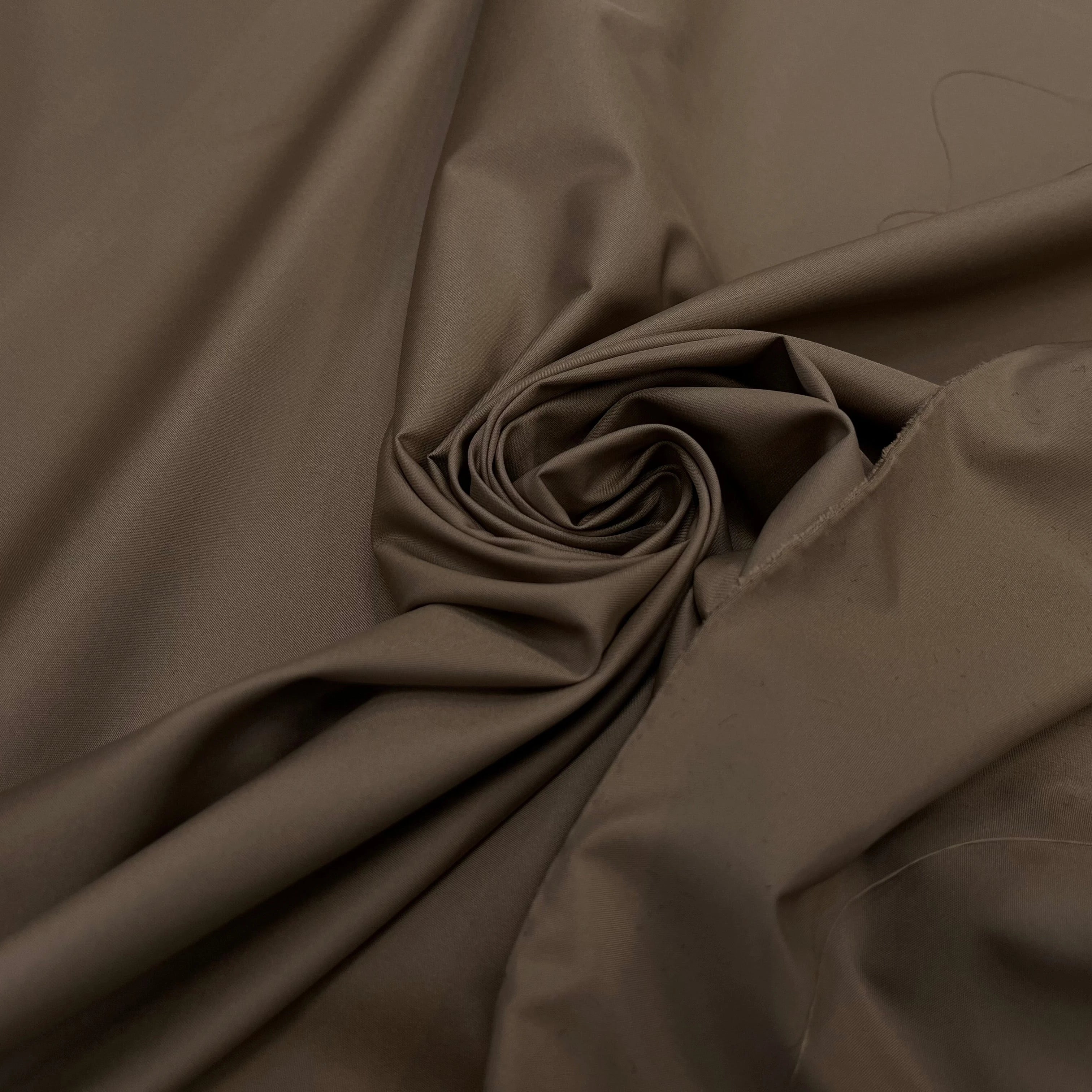 TAFFETAS UNI SABLE FONCÉ - My Little Coupon