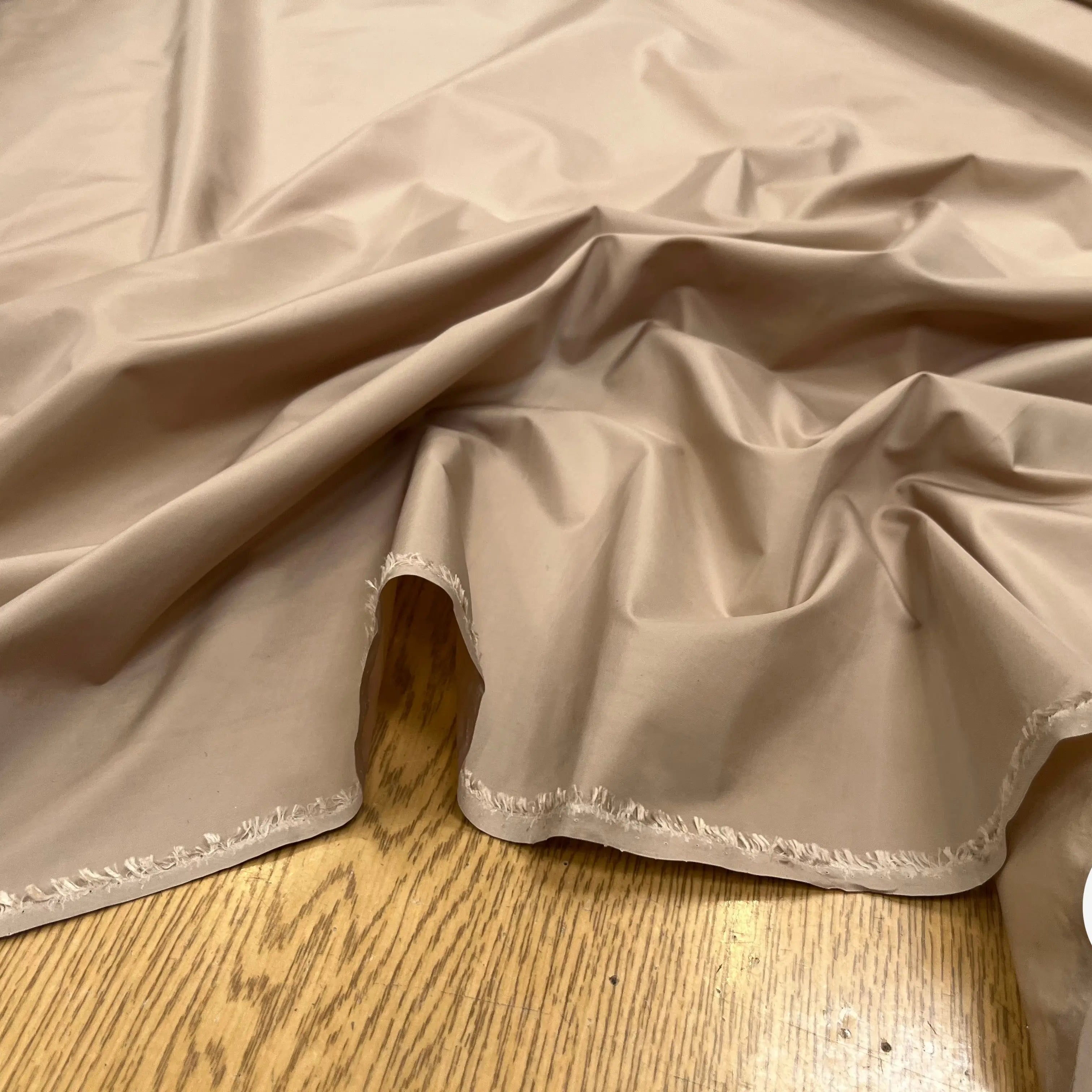 TAFFETAS VYNIL VETEMENT DE PLUIE MARRON BEIGE CHAIR - My Little Coupon