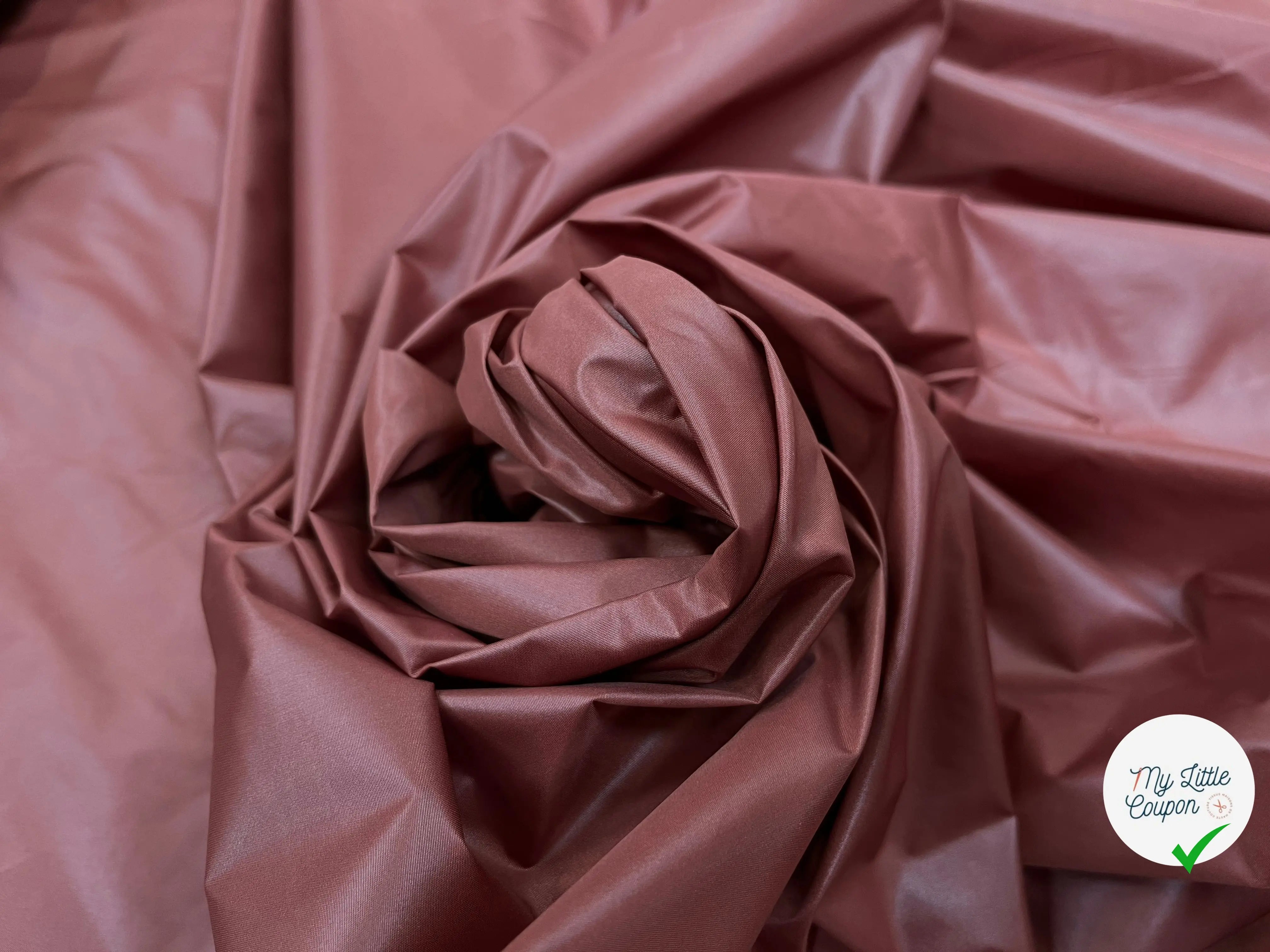 DOUBLURE TAFFETAS MARRON - My Little Coupon