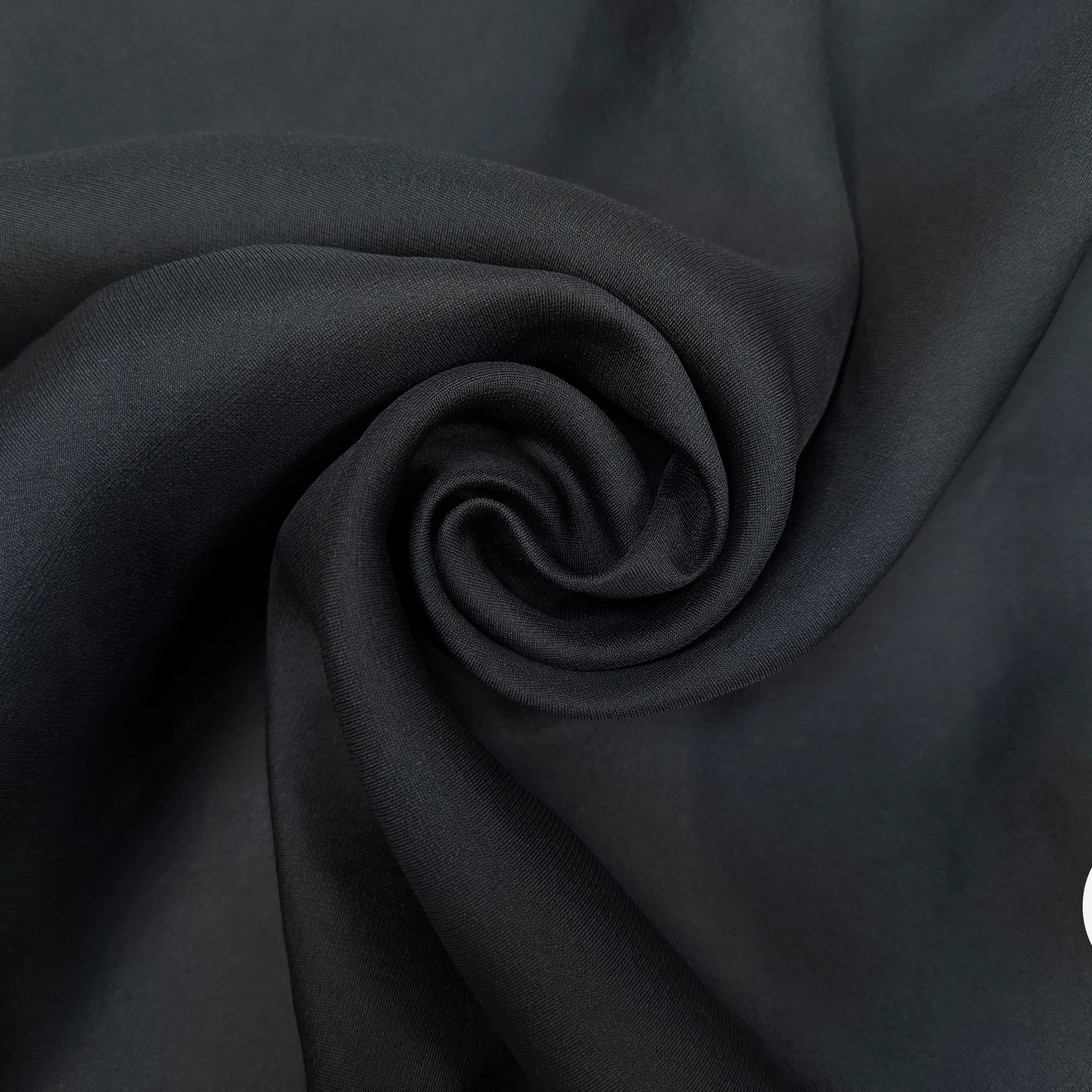 TEXTURED SILK GAZAR, Black - My Little Coupon