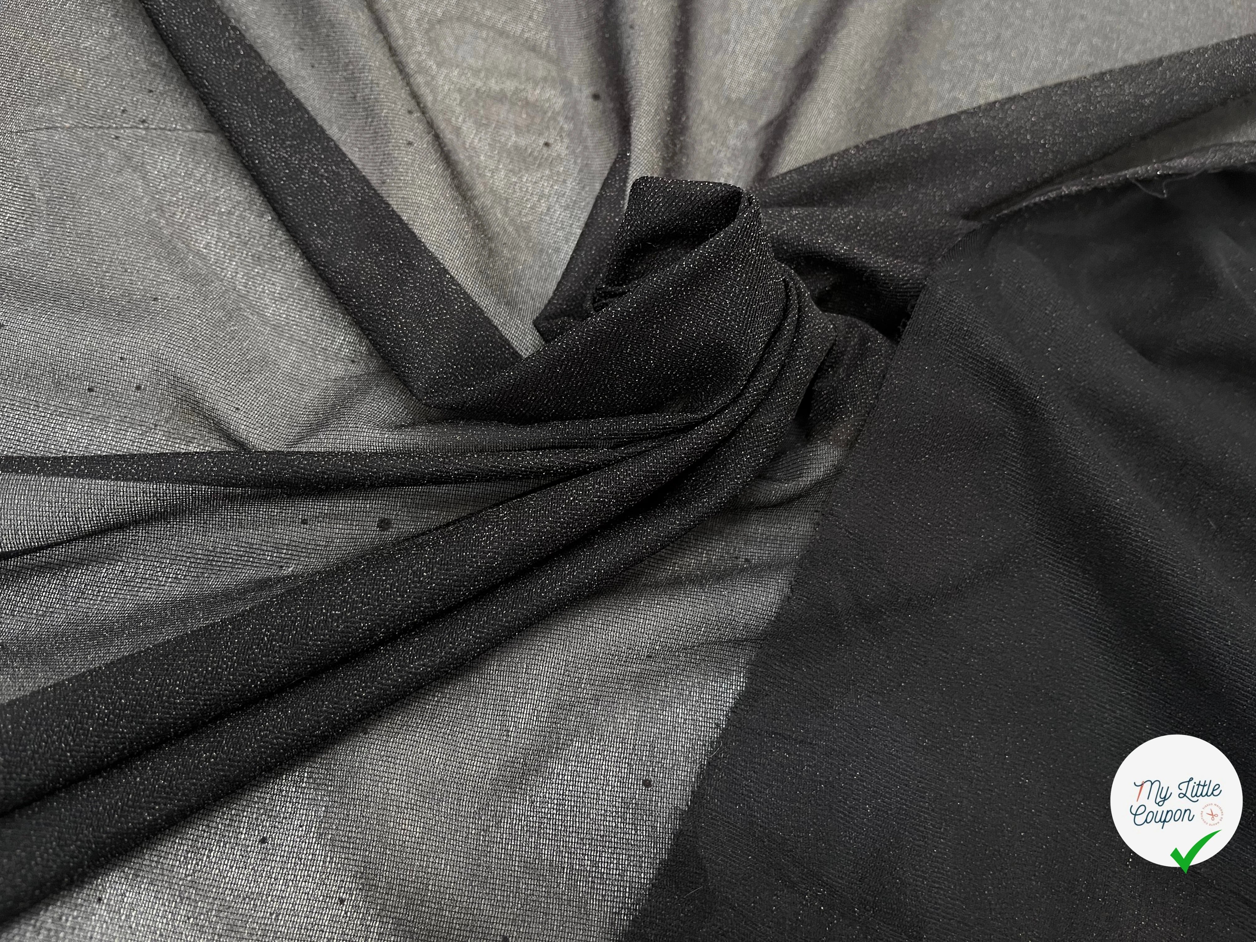 THERMOCOLLANT FIN À GRAIN NOIR 155CM - My Little Coupon