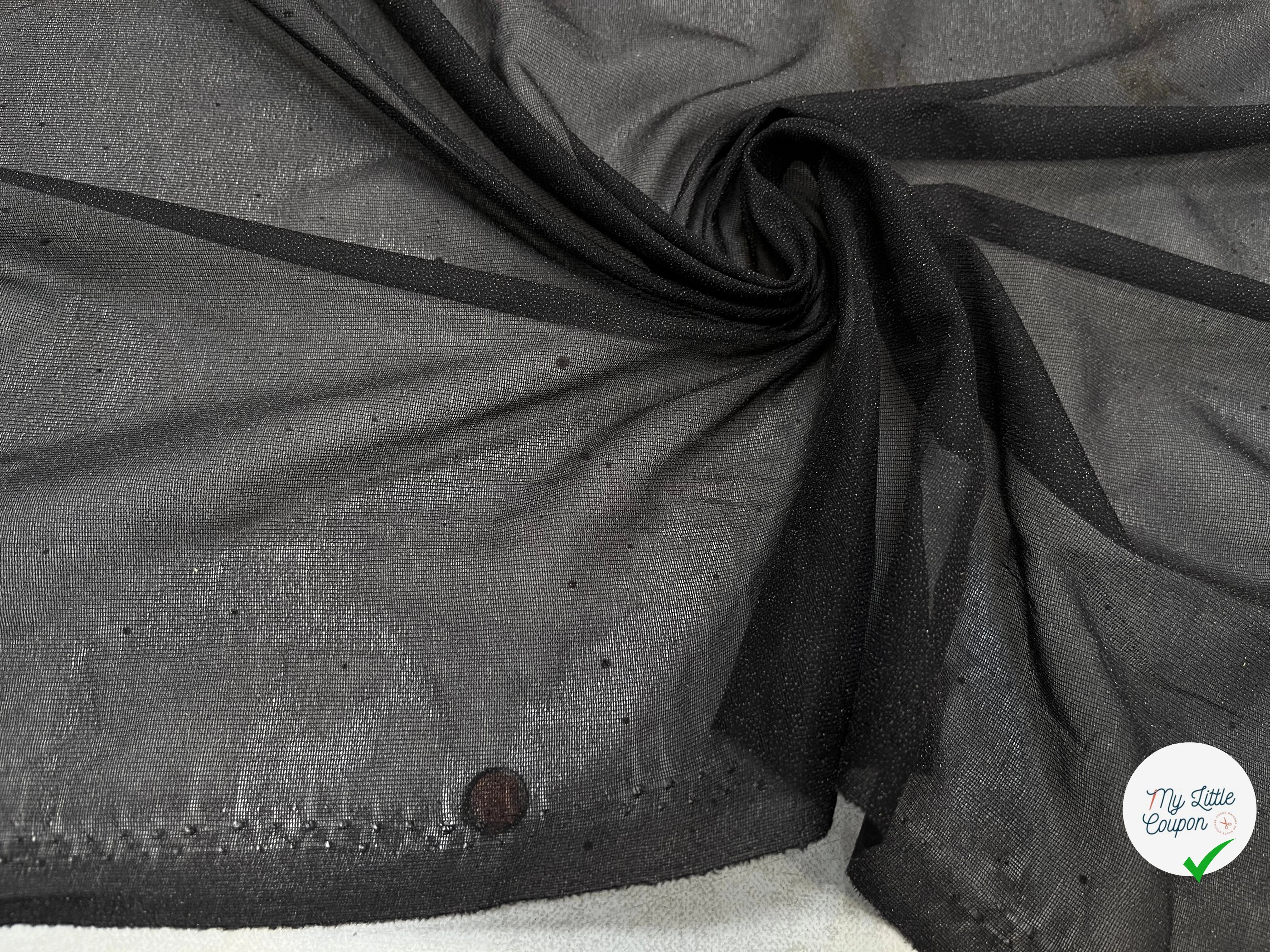 THERMOCOLLANT FIN À GRAIN NOIR 155CM - My Little Coupon