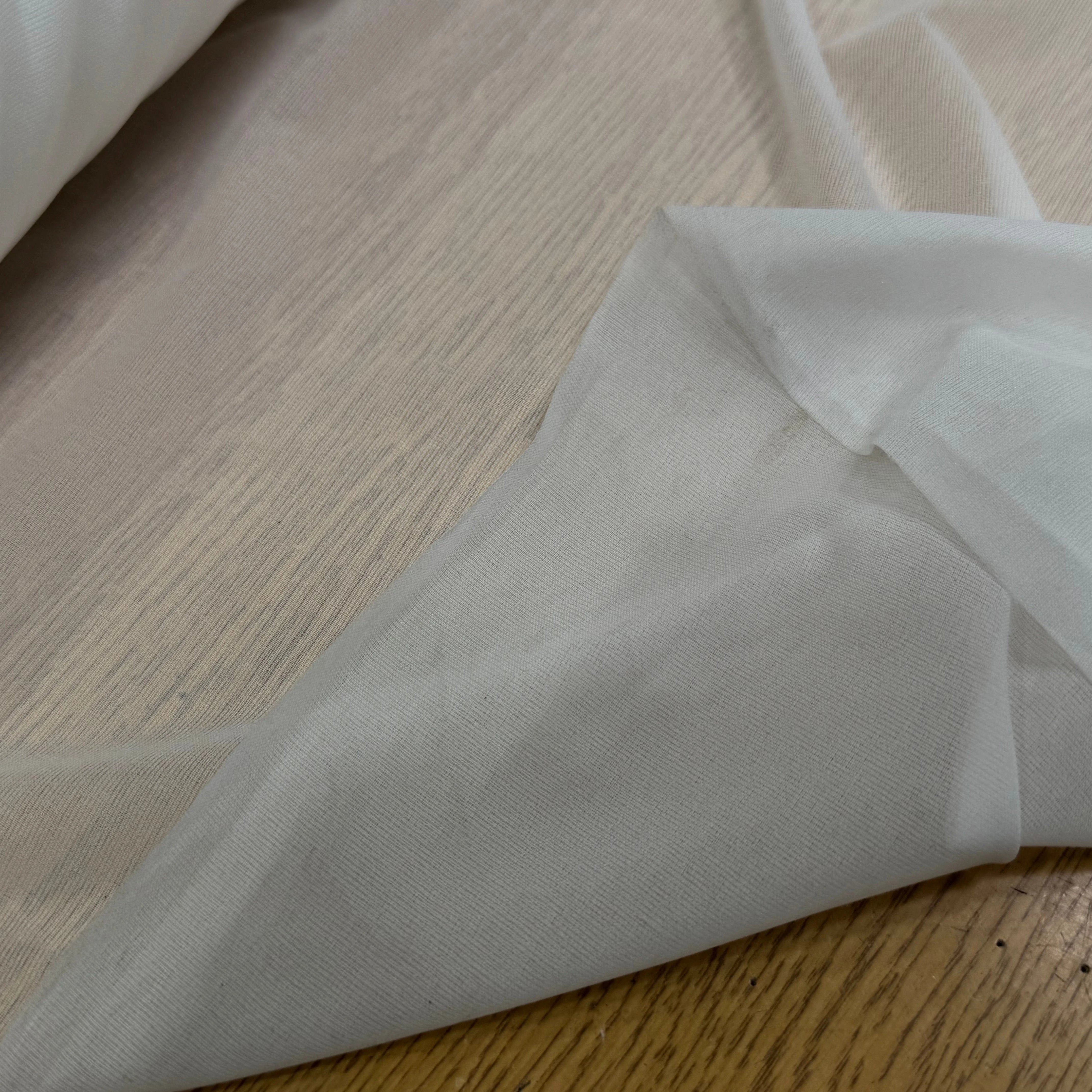 THERMOCOLLANT FIN BLANC LÉGÈREMENT CASSÉ DOUX AU TOUCHÉ - My Little Coupon