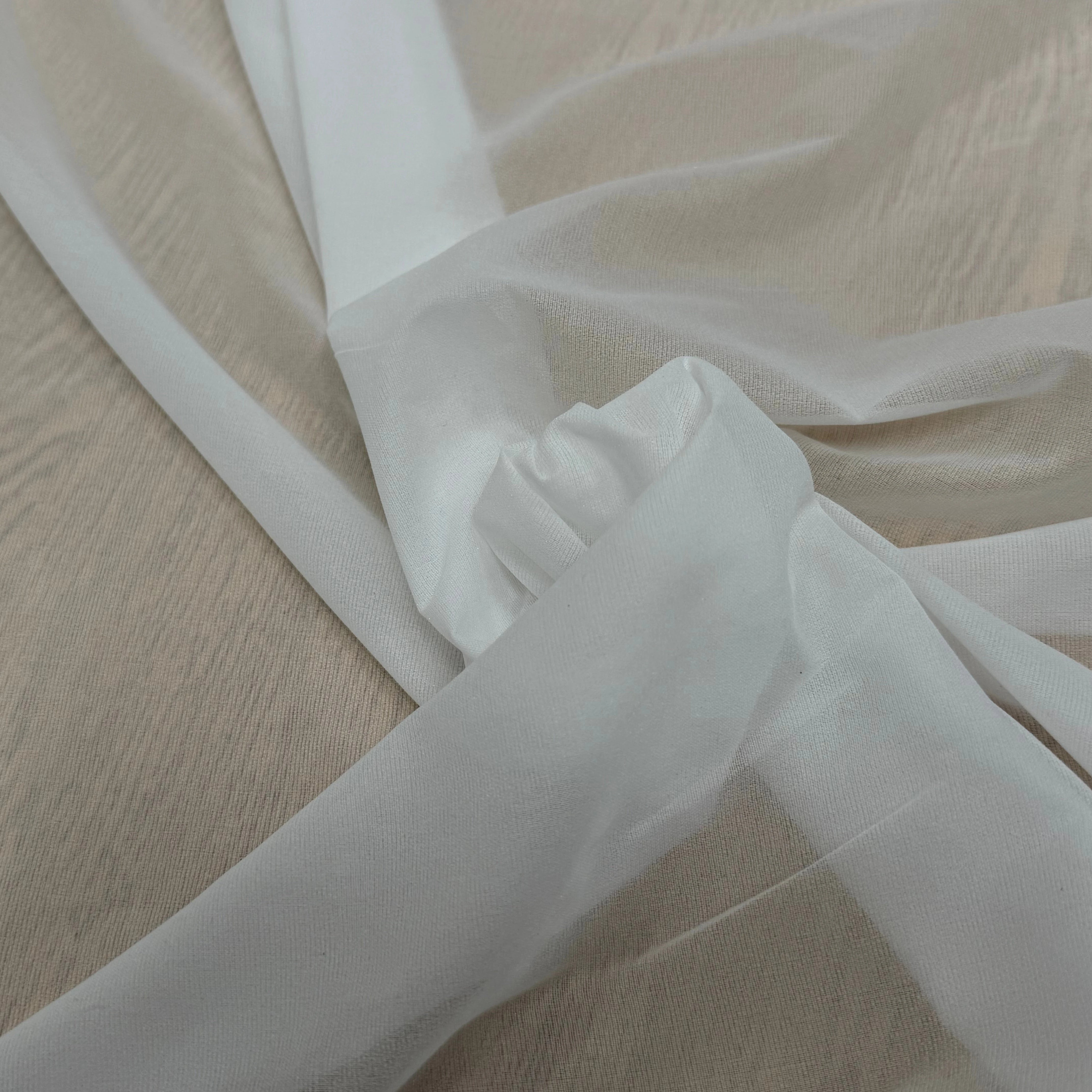 THERMOCOLLANT FIN BLANC LÉGÈREMENT CASSÉ DOUX AU TOUCHÉ - My Little Coupon