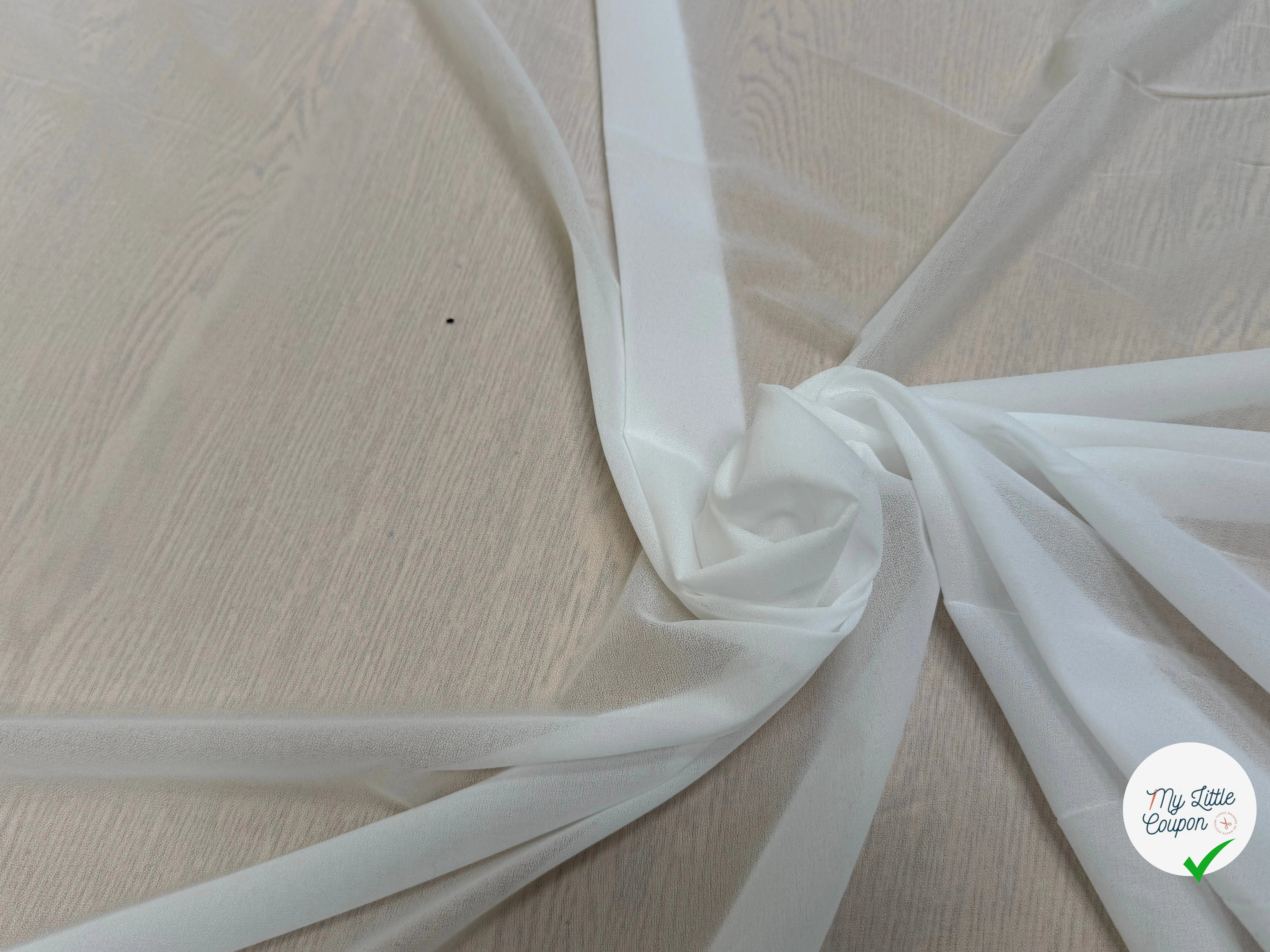 THERMOCOLLANT FIN ET DOUX BLANC CASSÉ 30 - My Little Coupon