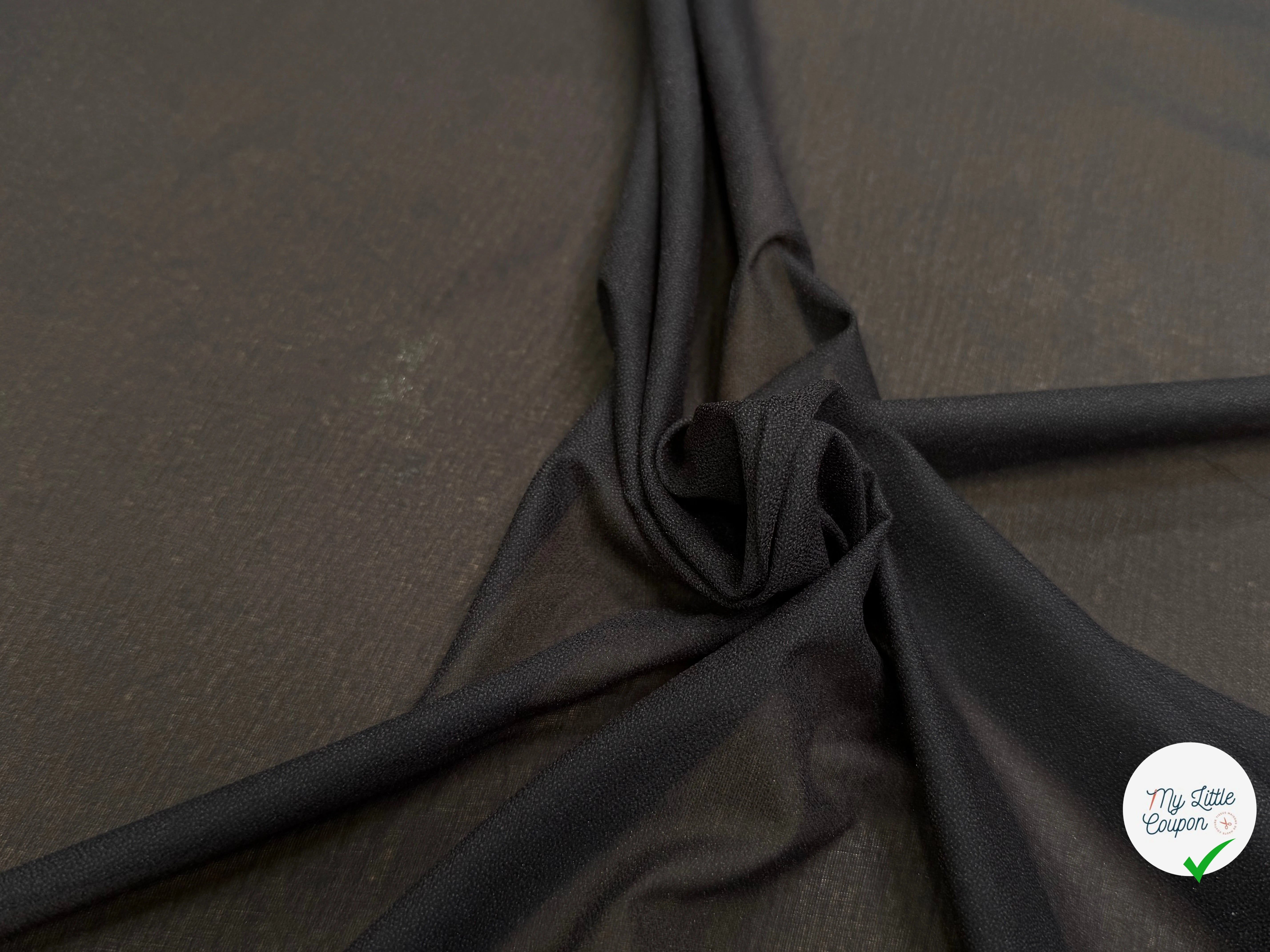 THERMOCOLLANT FIN NOIR À GRAIN MARRONNÉ - My Little Coupon