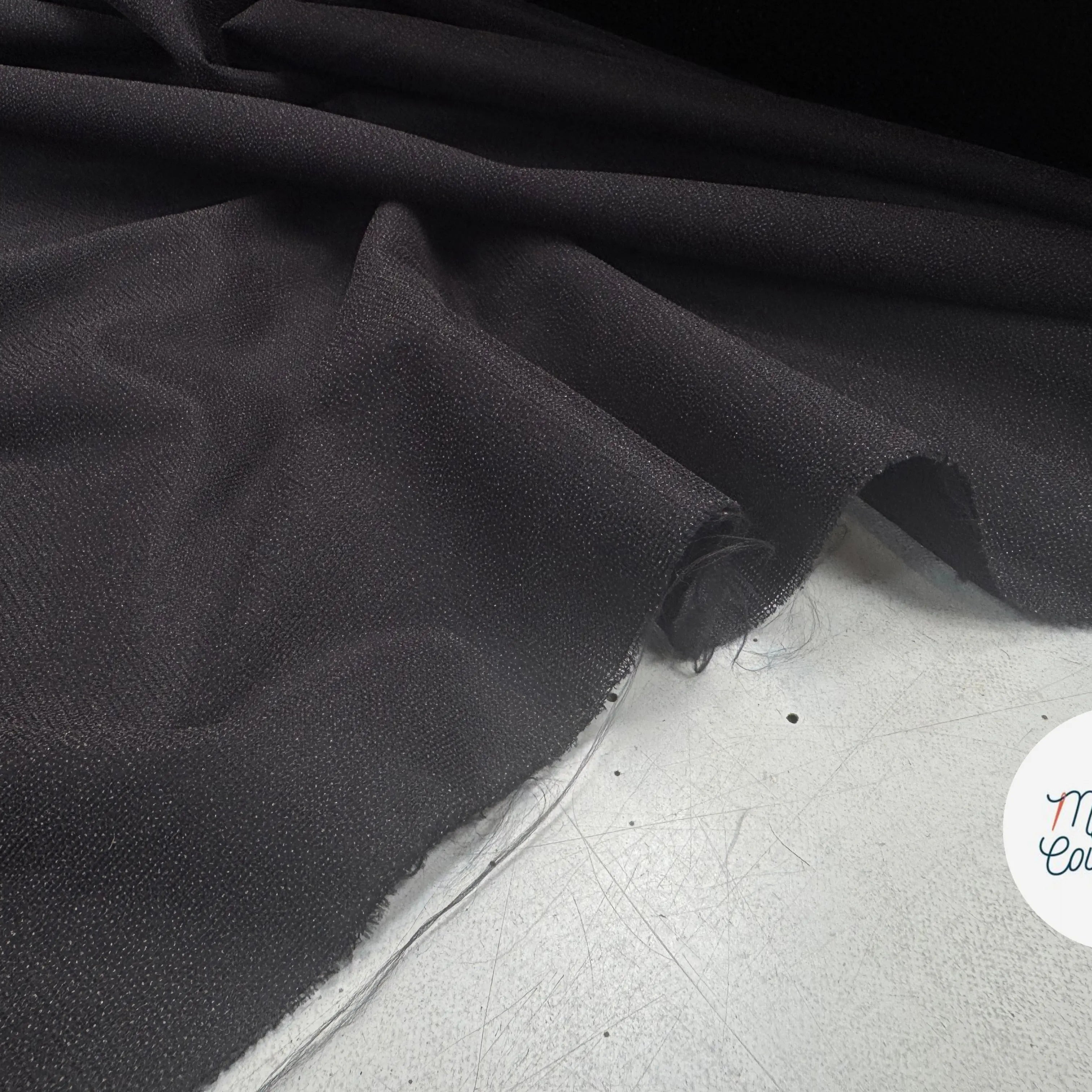 THERMOCOLLANT MAILLE NOIR PERLE DIAMANT - My Little Coupon