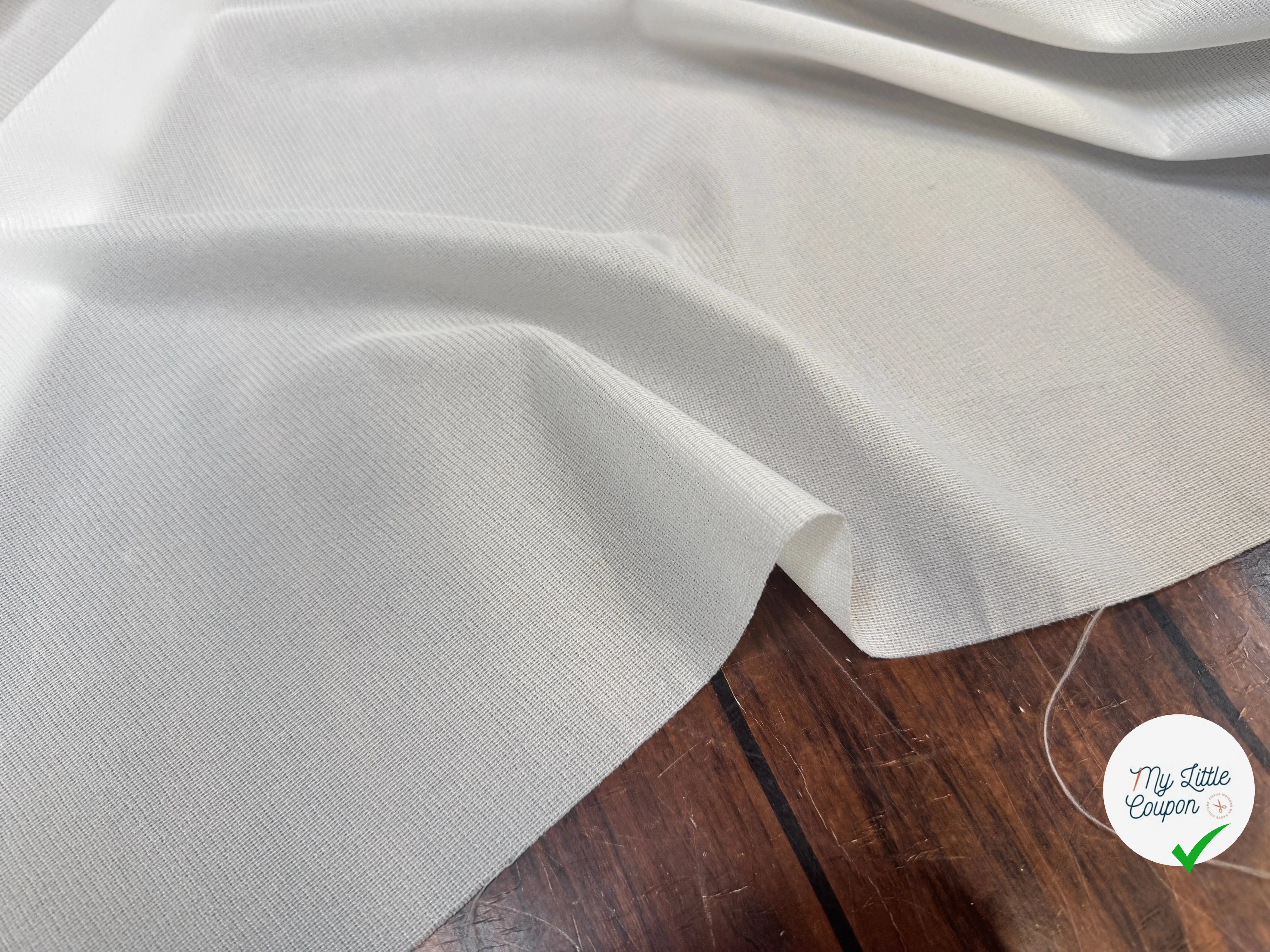 THERMOCOLLANT MAILLE TRICOTÉ BLANC - My Little Coupon