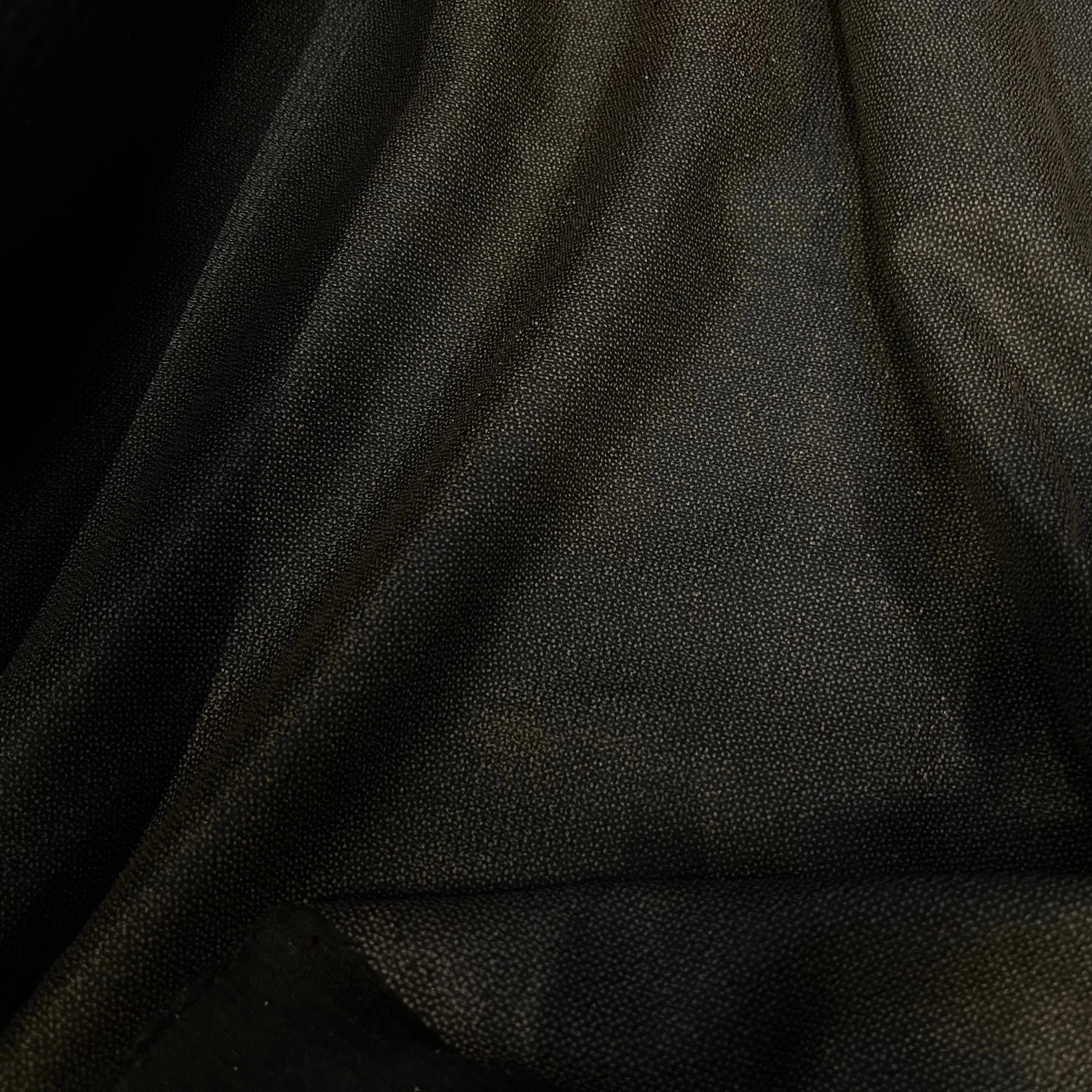 THERMOCOLLANT NOIR À GRAINS BRONZE ENVERS MOLLETONNÉ - My Little Coupon