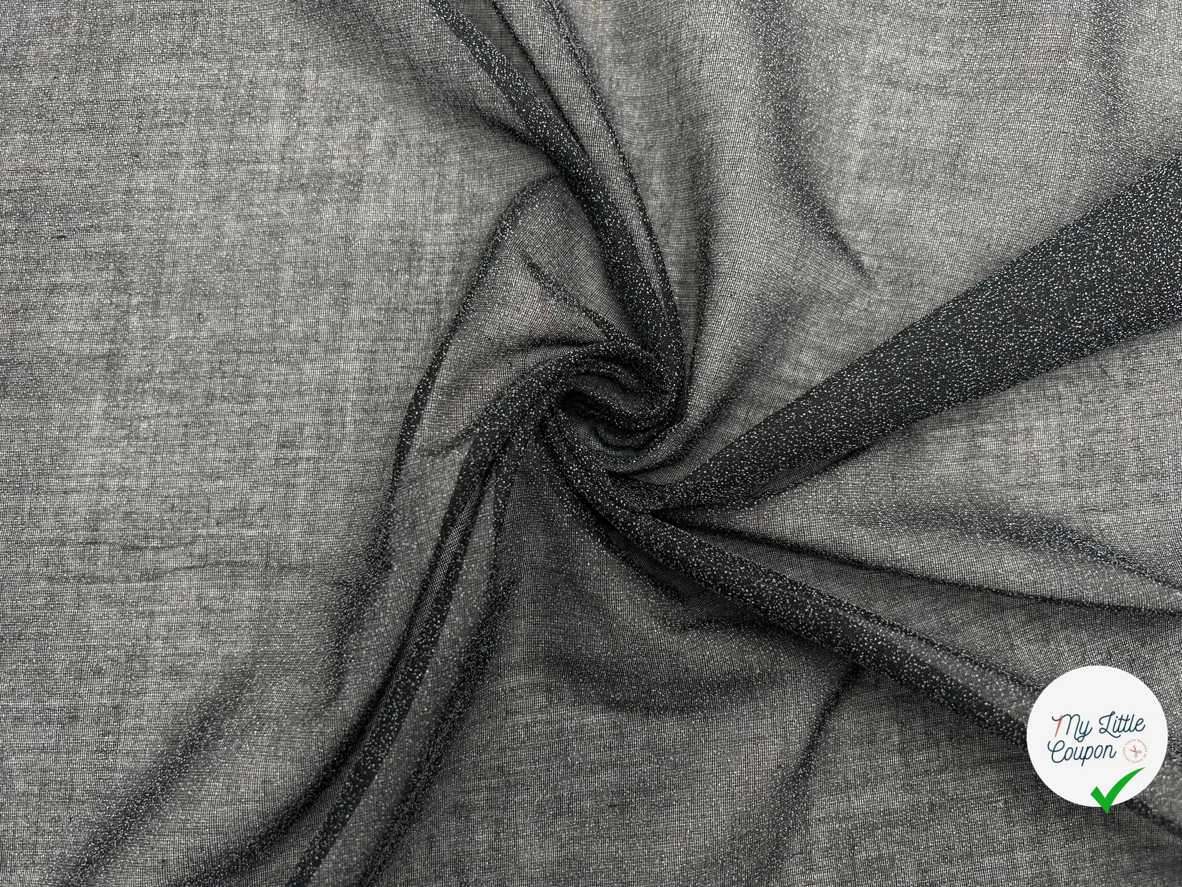 THERMOCOLLANT SOYEUX NOIR - My Little Coupon - tissu - coudre