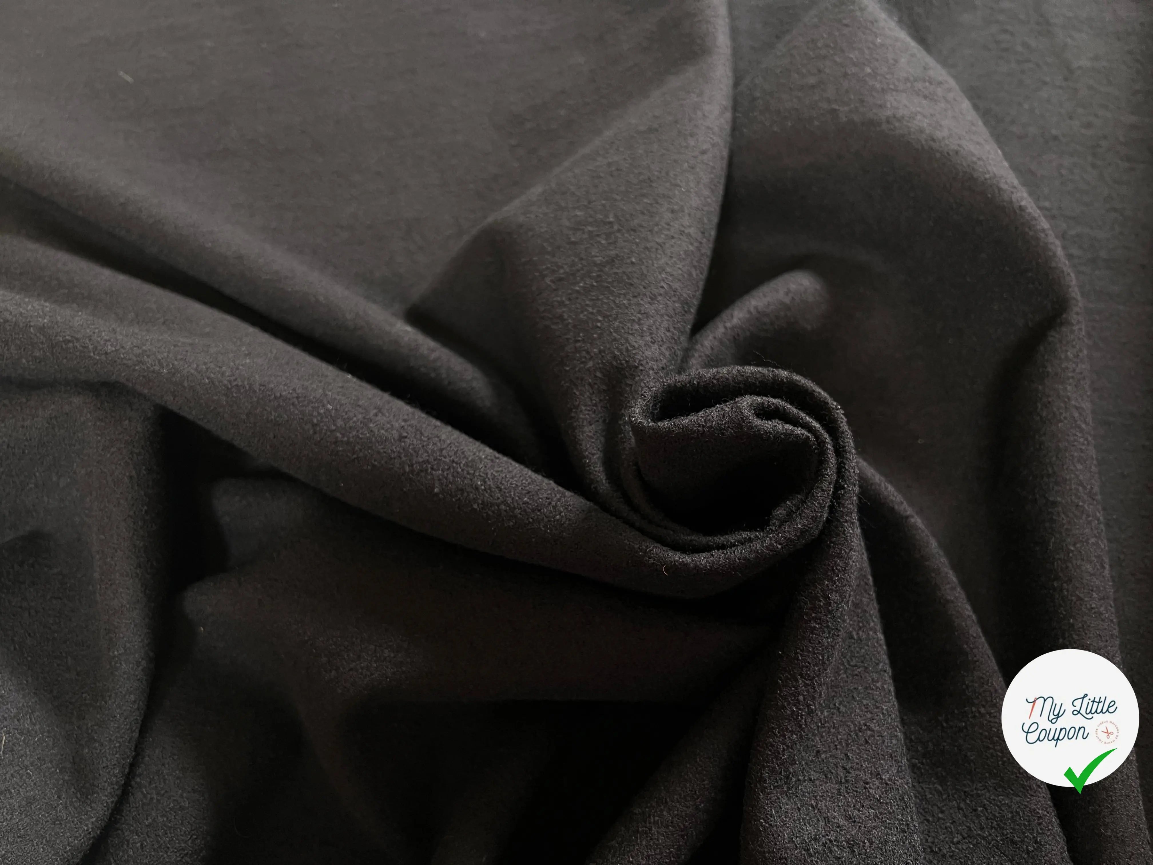 TISSU 100% LAINE VIERGE NOIRÂ - My Little Coupon