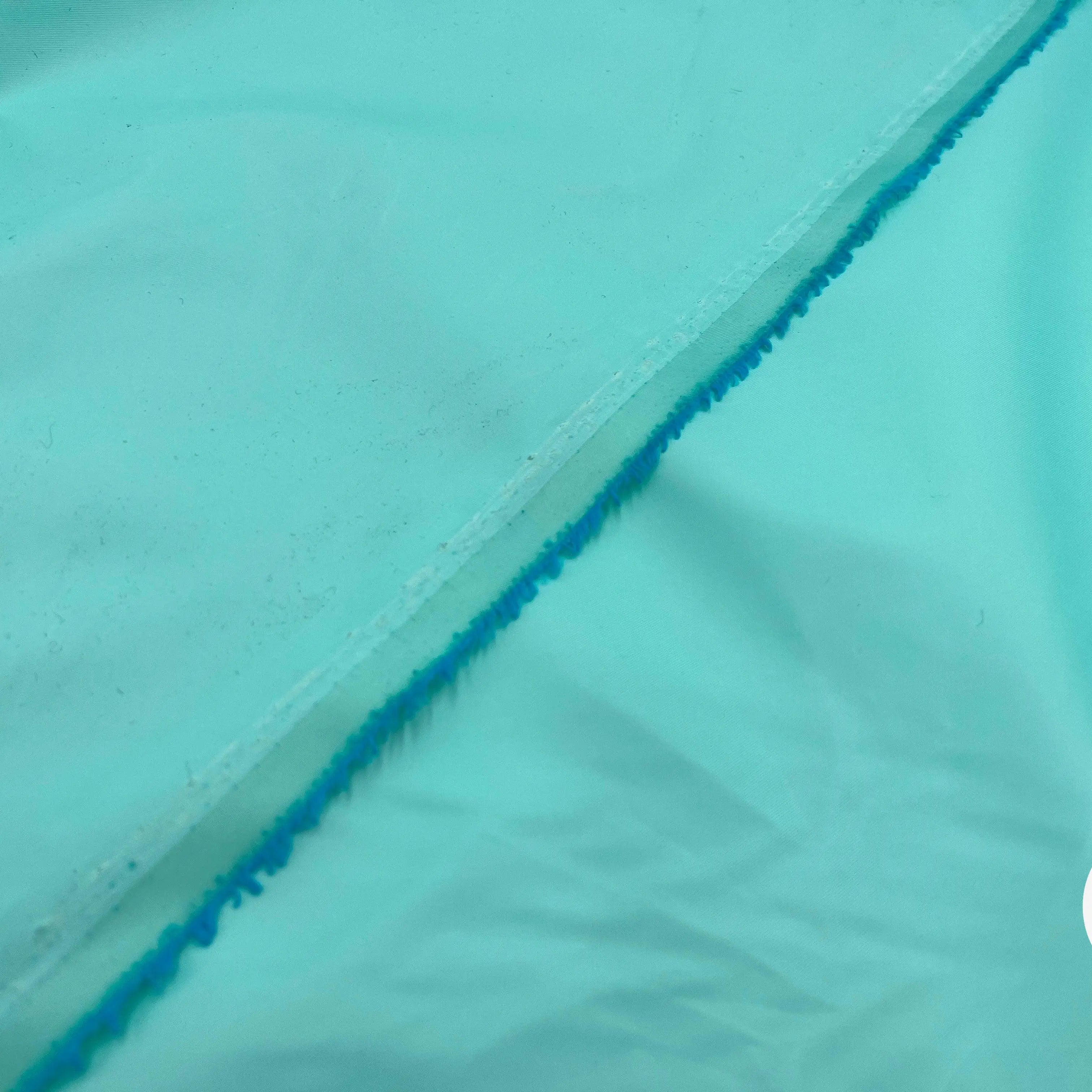 TISSU ANORAK BLEU LAGOON - My Little Coupon - tissu - coudre