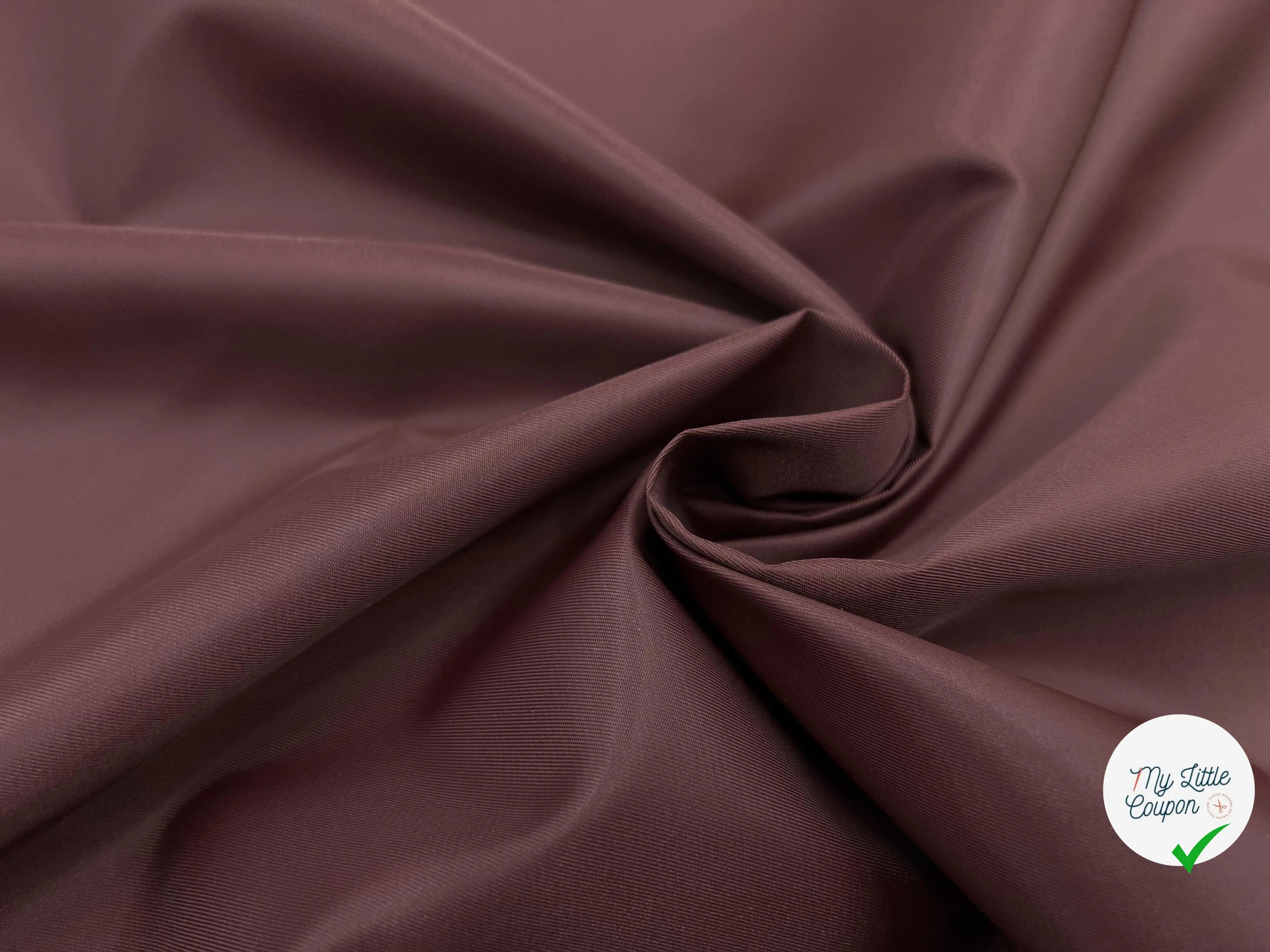 TISSU ANORAK EGGPLANT - My Little Coupon - tissu - coudre