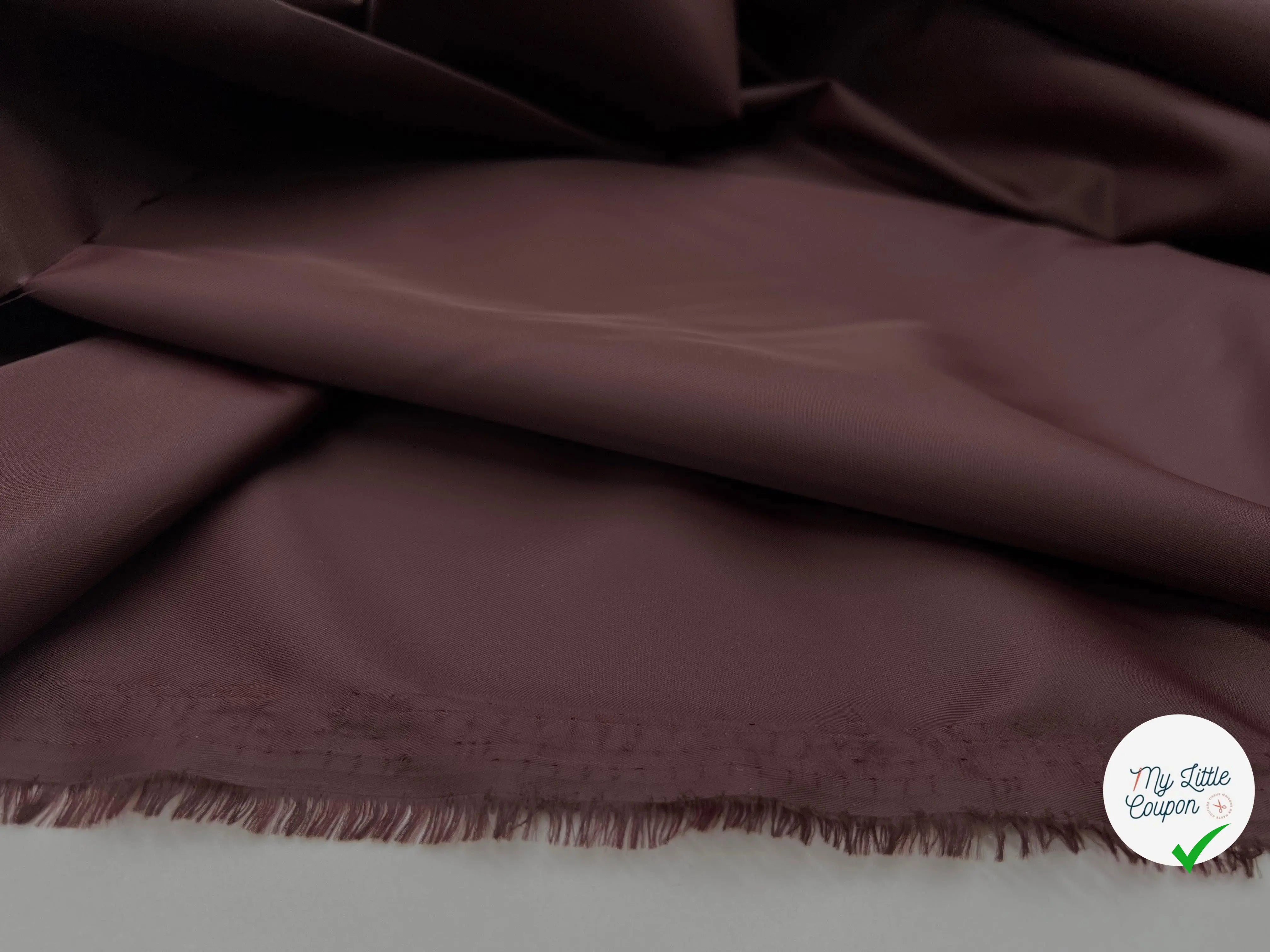 TISSU ANORAK EGGPLANT - My Little Coupon - tissu - coudre