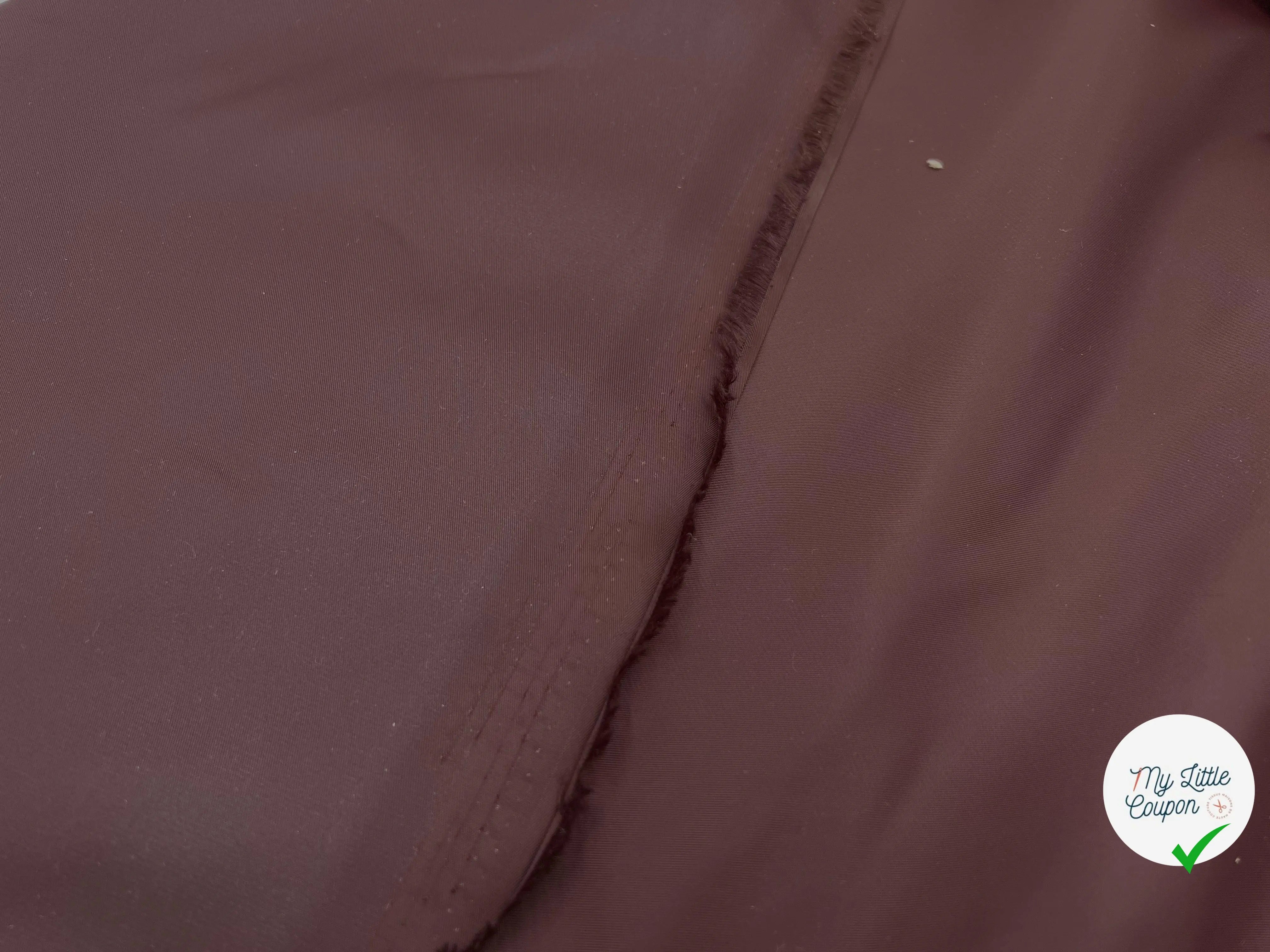 TISSU ANORAK EGGPLANT - My Little Coupon - tissu - coudre