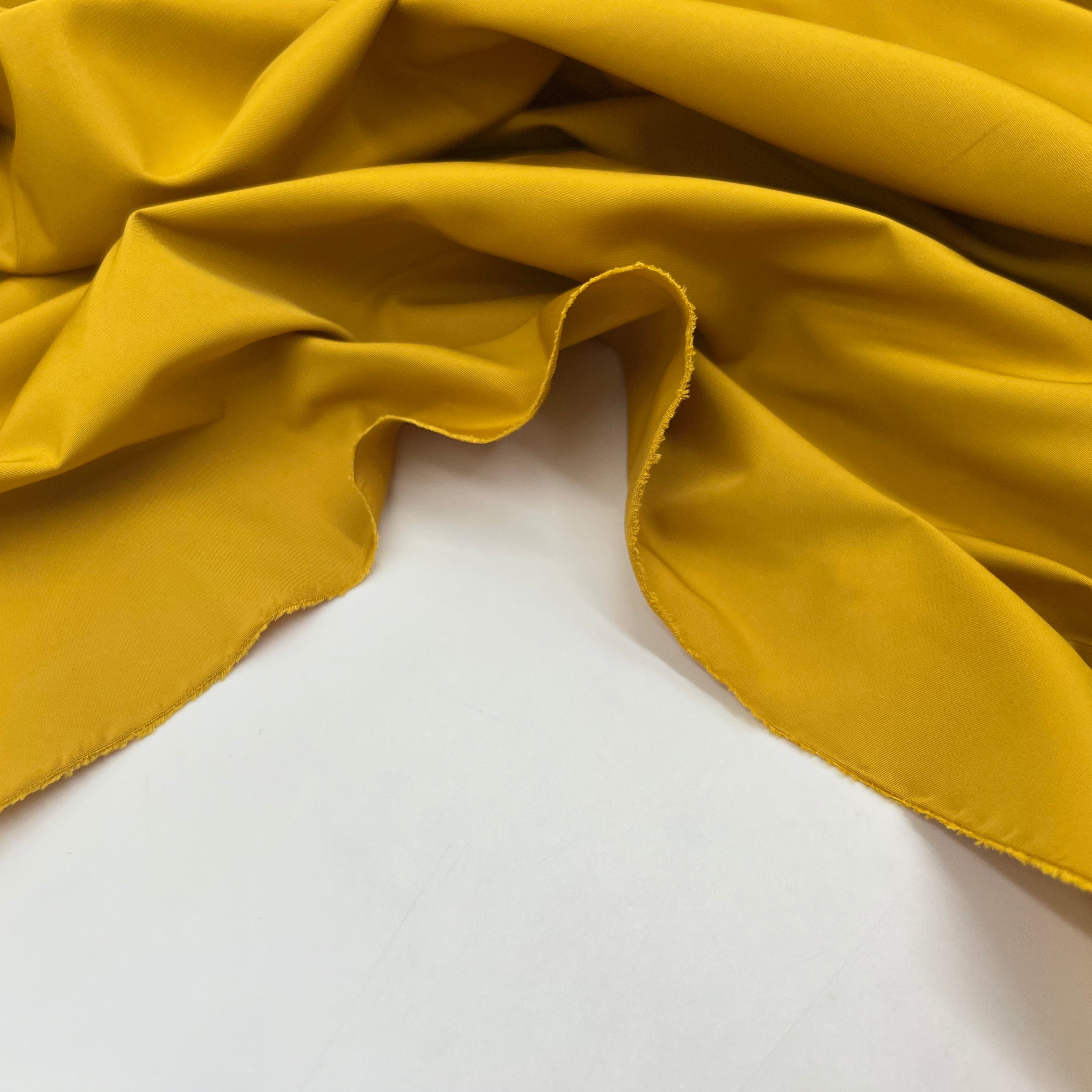 TISSU ANORAK JAUNE MOUTARDE MSO