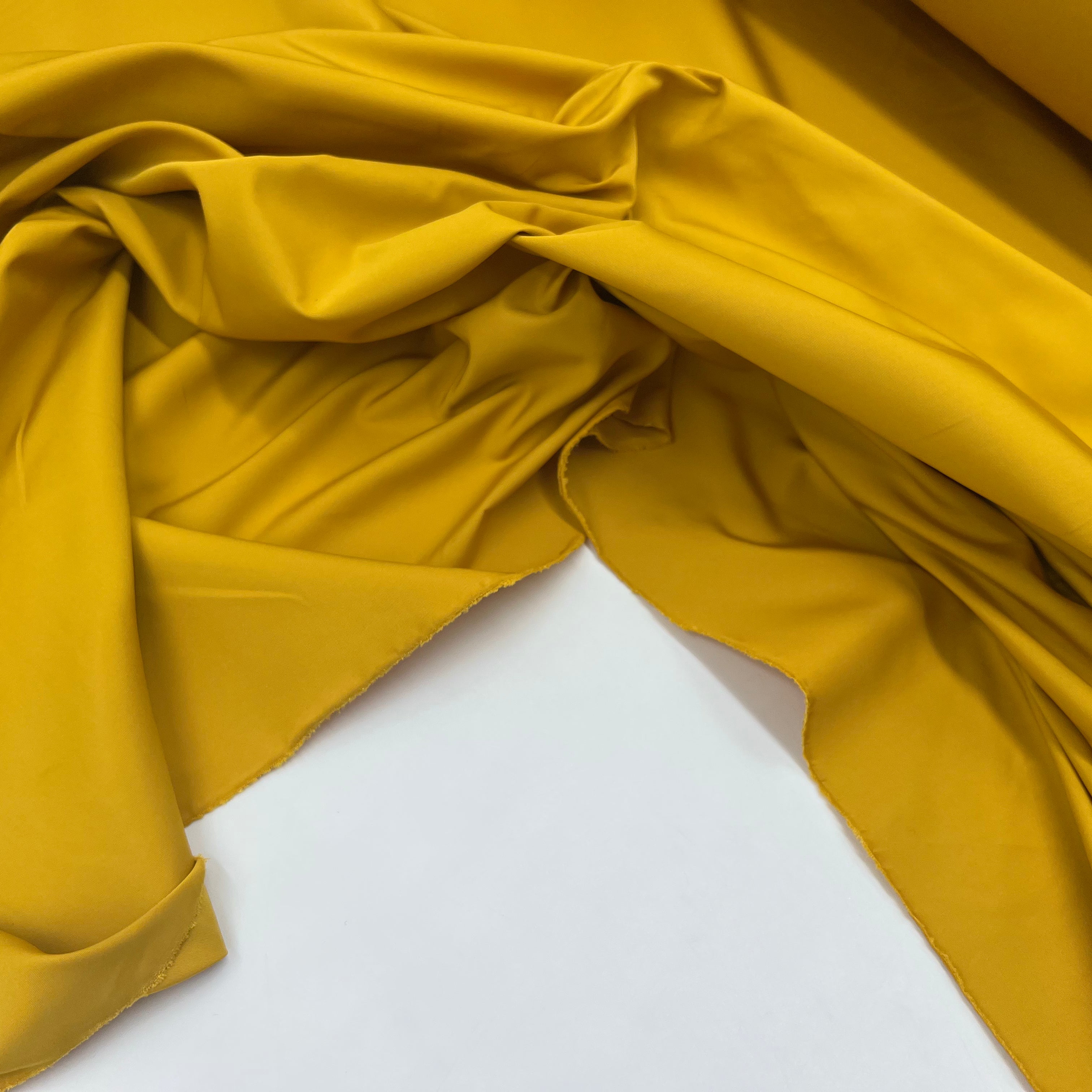 TISSU ANORAK JAUNE MOUTARDE MSO