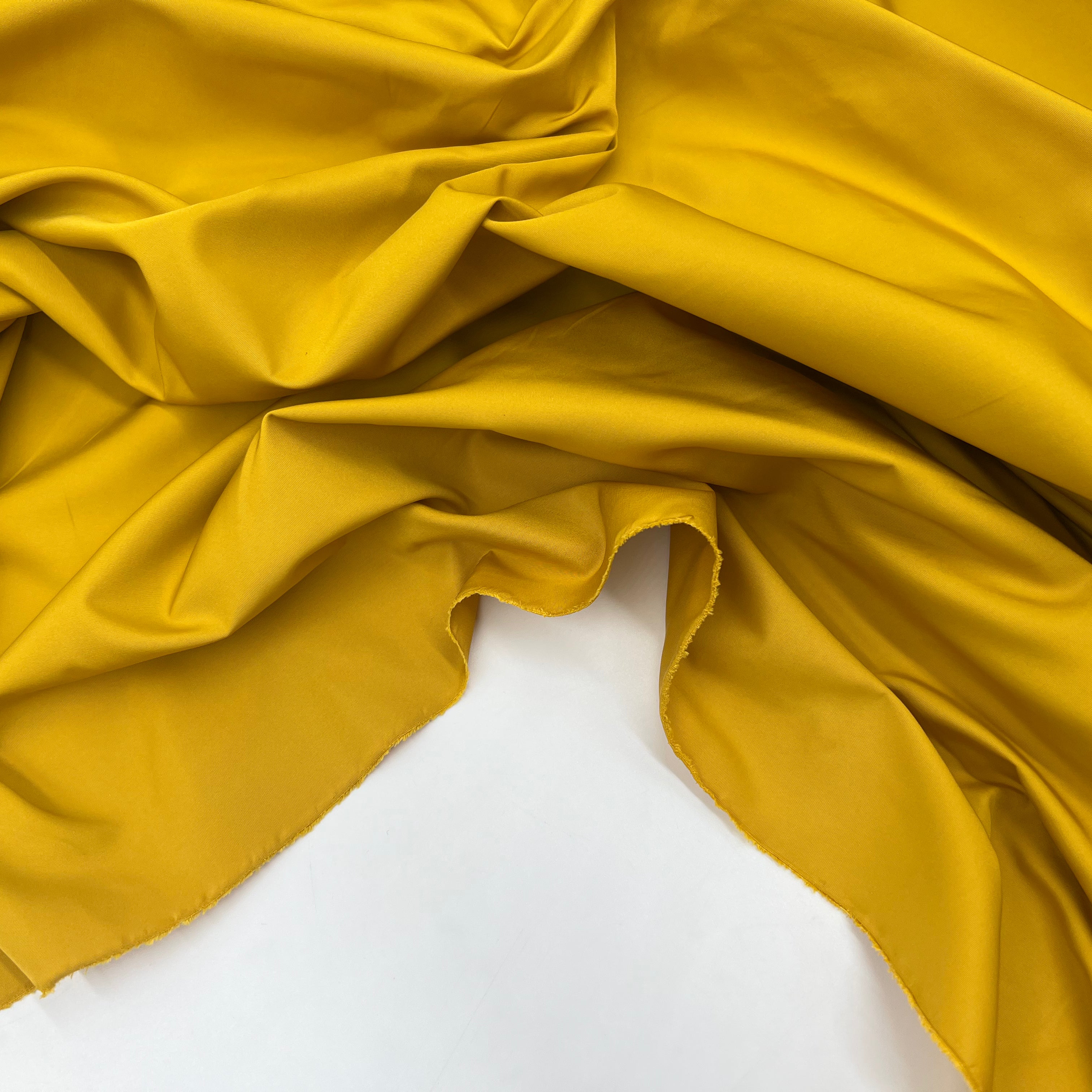 TISSU ANORAK JAUNE MOUTARDE MSO