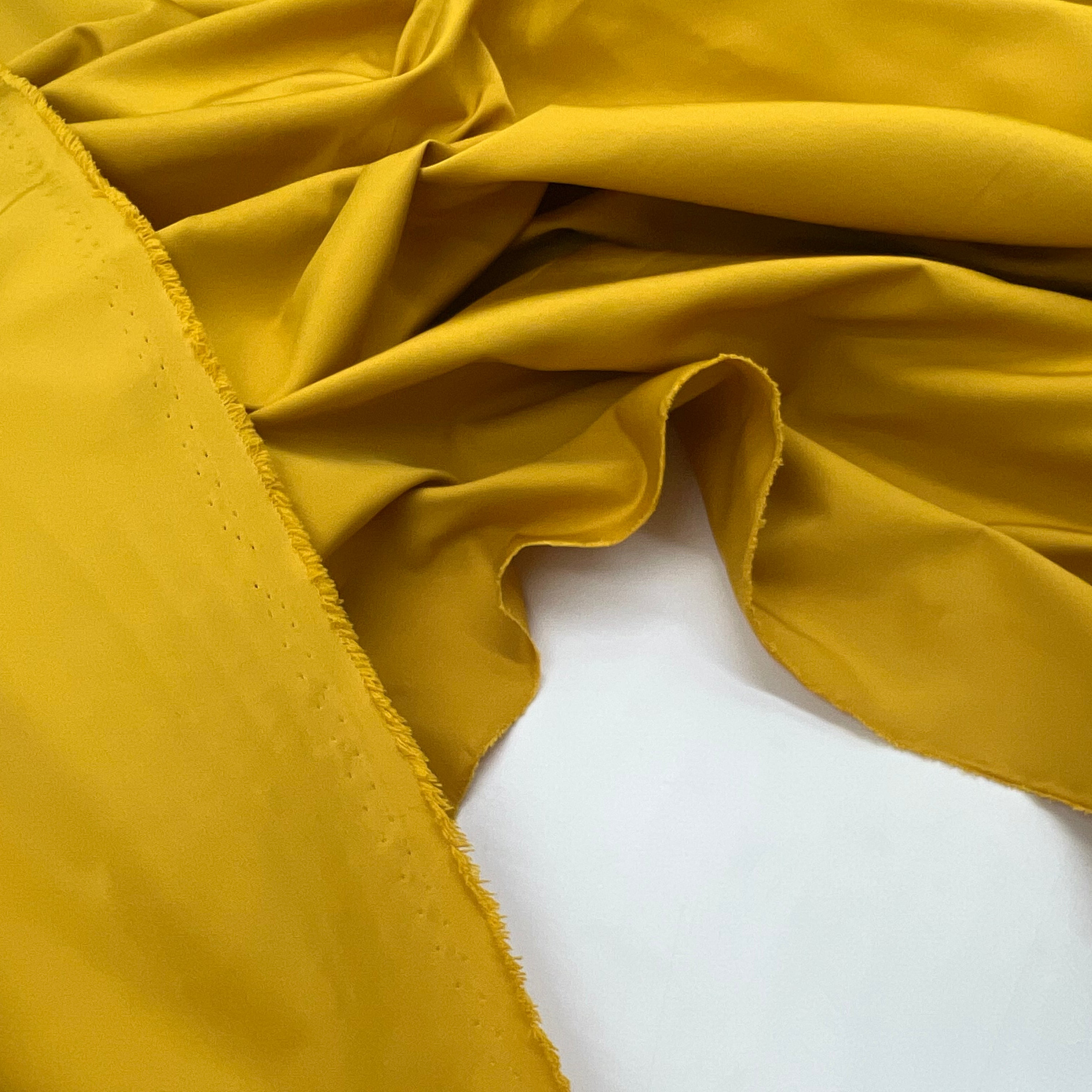 TISSU ANORAK JAUNE MOUTARDE MSO