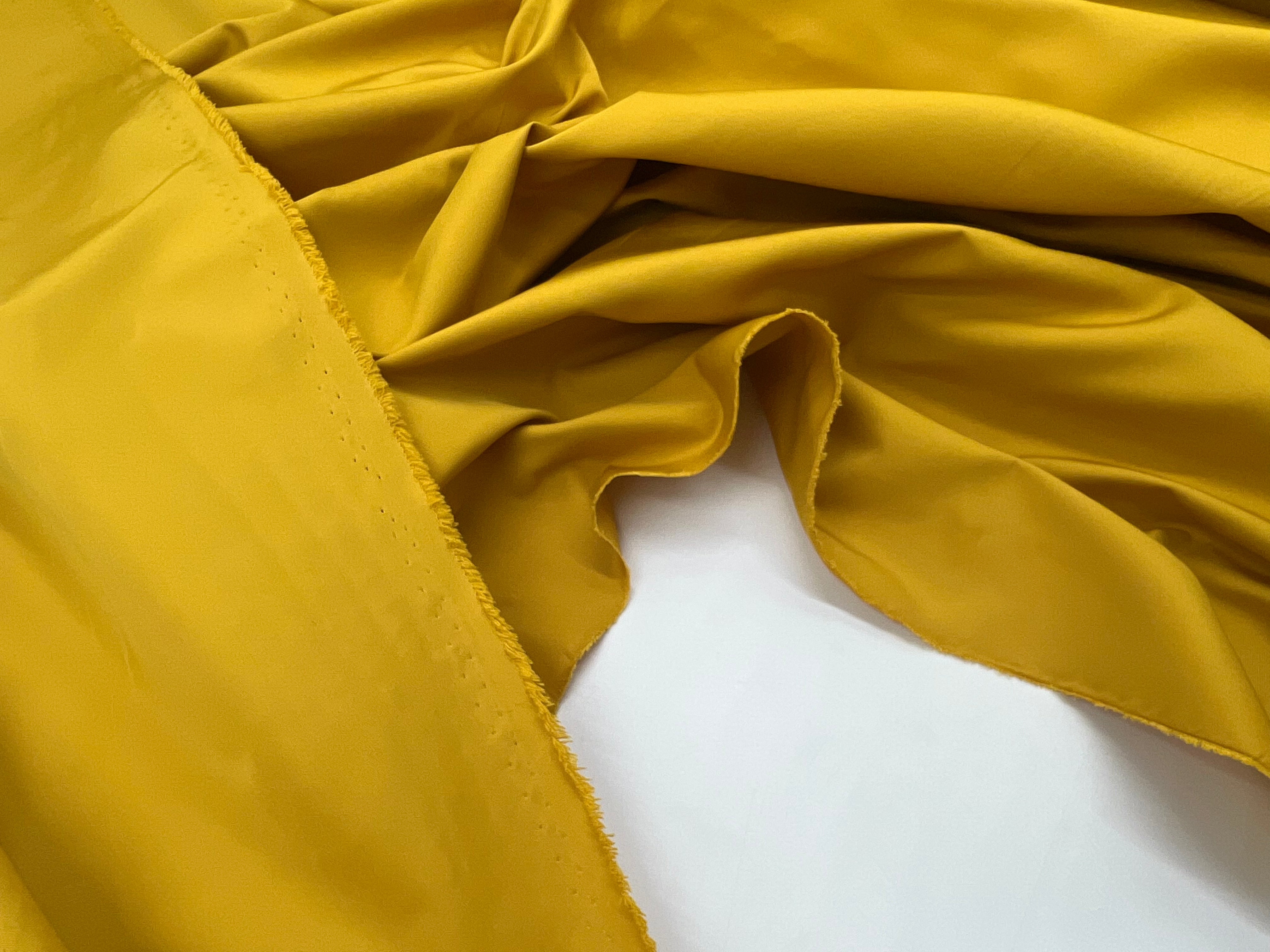 TISSU ANORAK JAUNE MOUTARDE MSO
