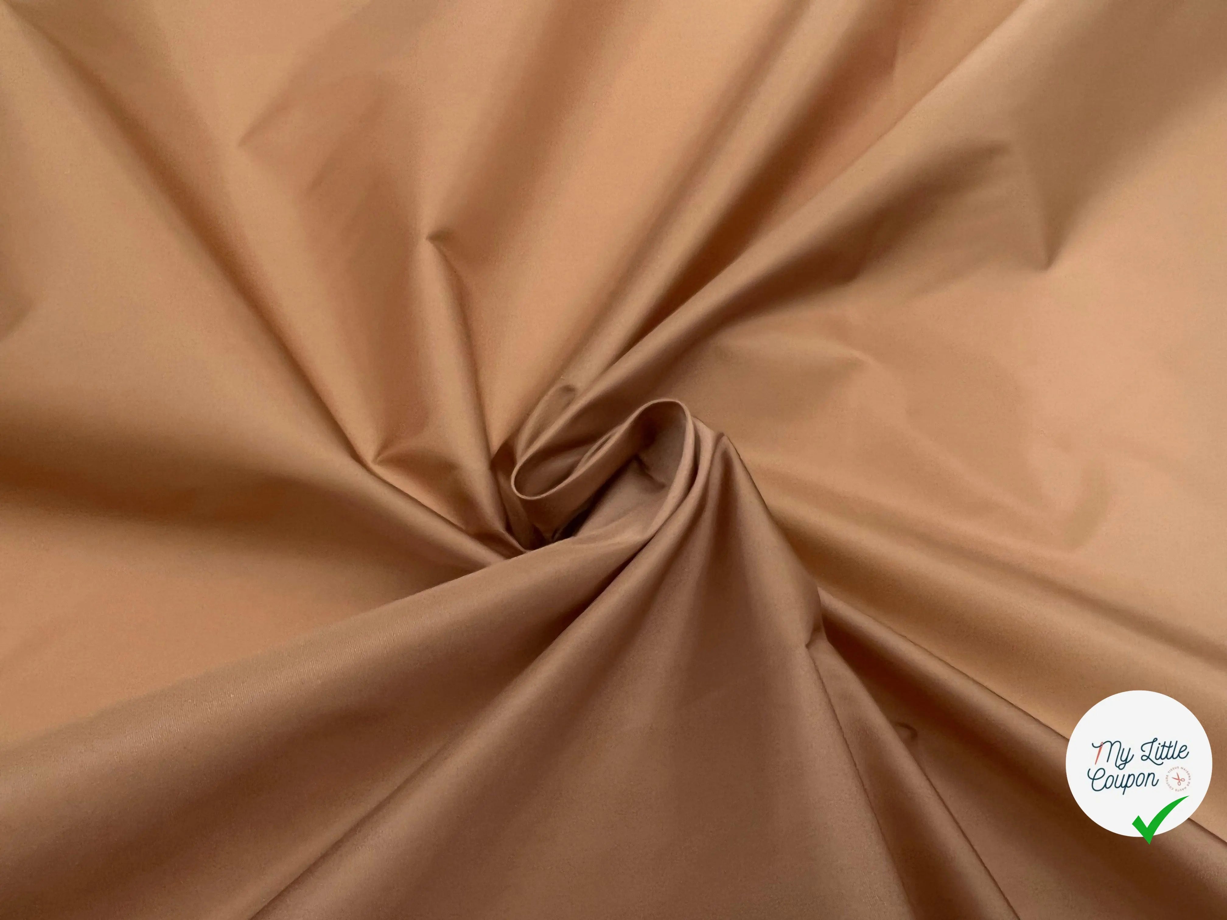 TISSU ANORAK LĂGER CARAMEL - My Little Coupon - tissu - coudre