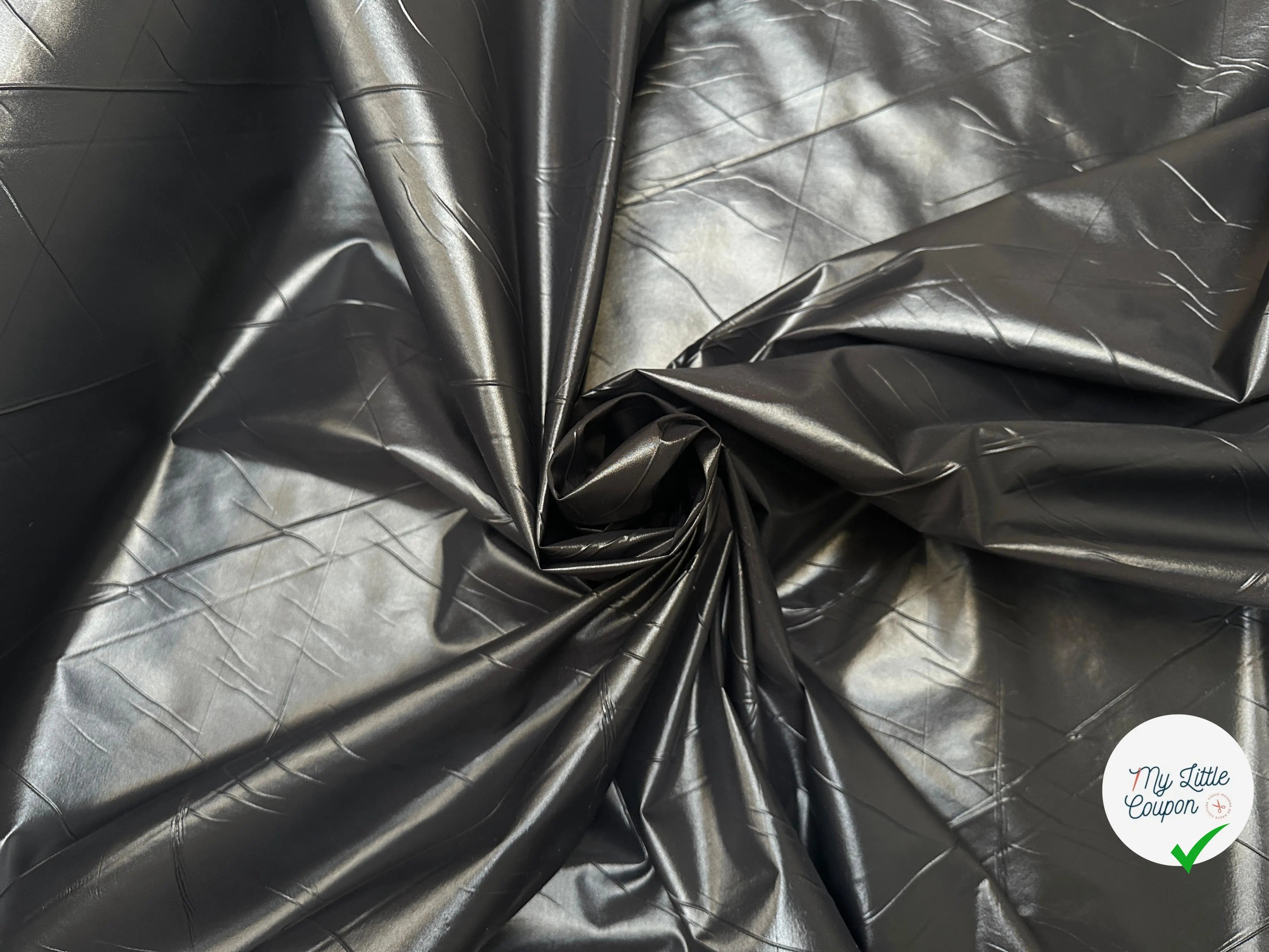 TISSU ANORAK NOIR IMPERMEABLEÂ - My Little Coupon