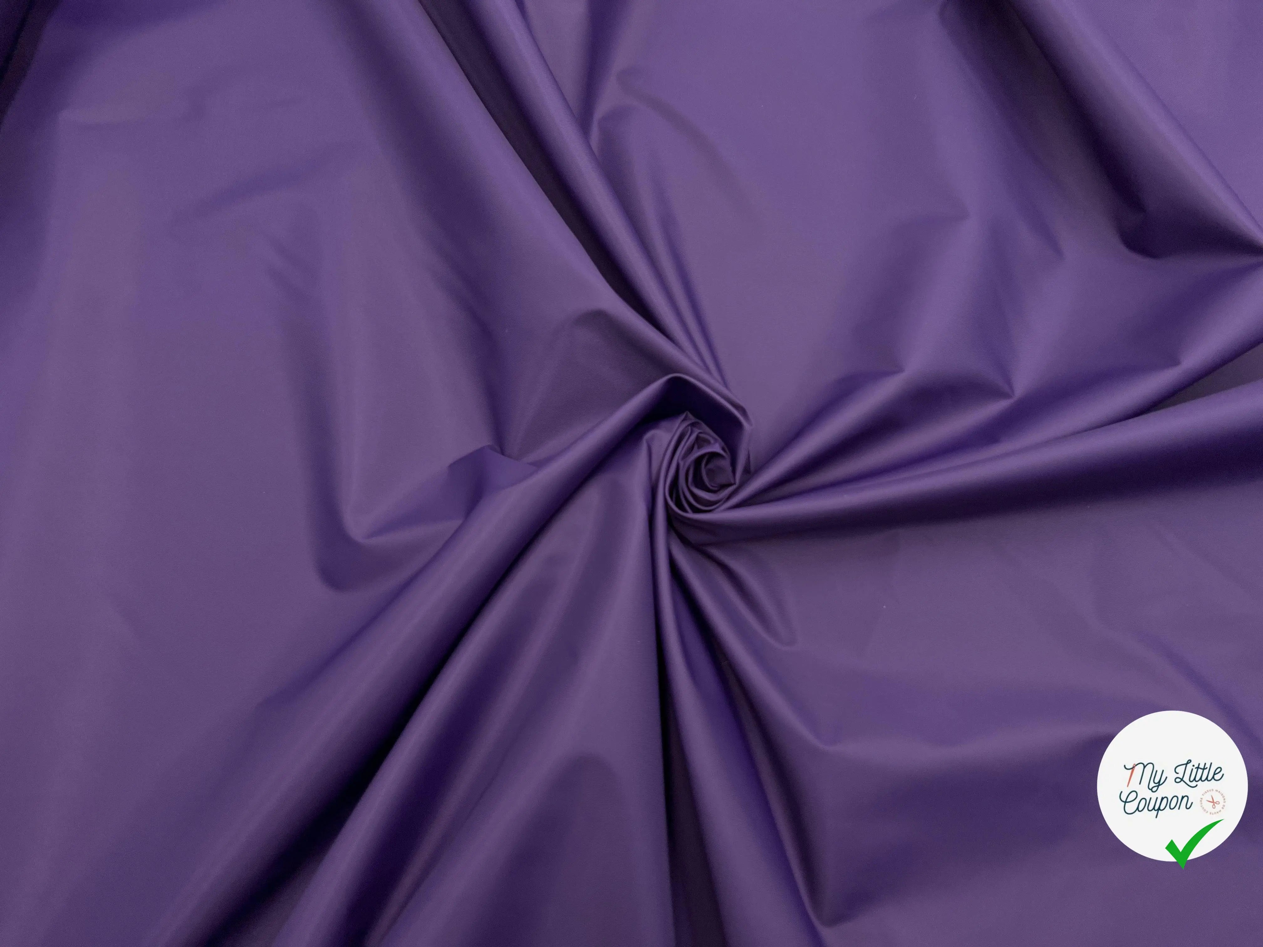 TISSU ANORAK VIOLET - My Little Coupon - tissu - coudre