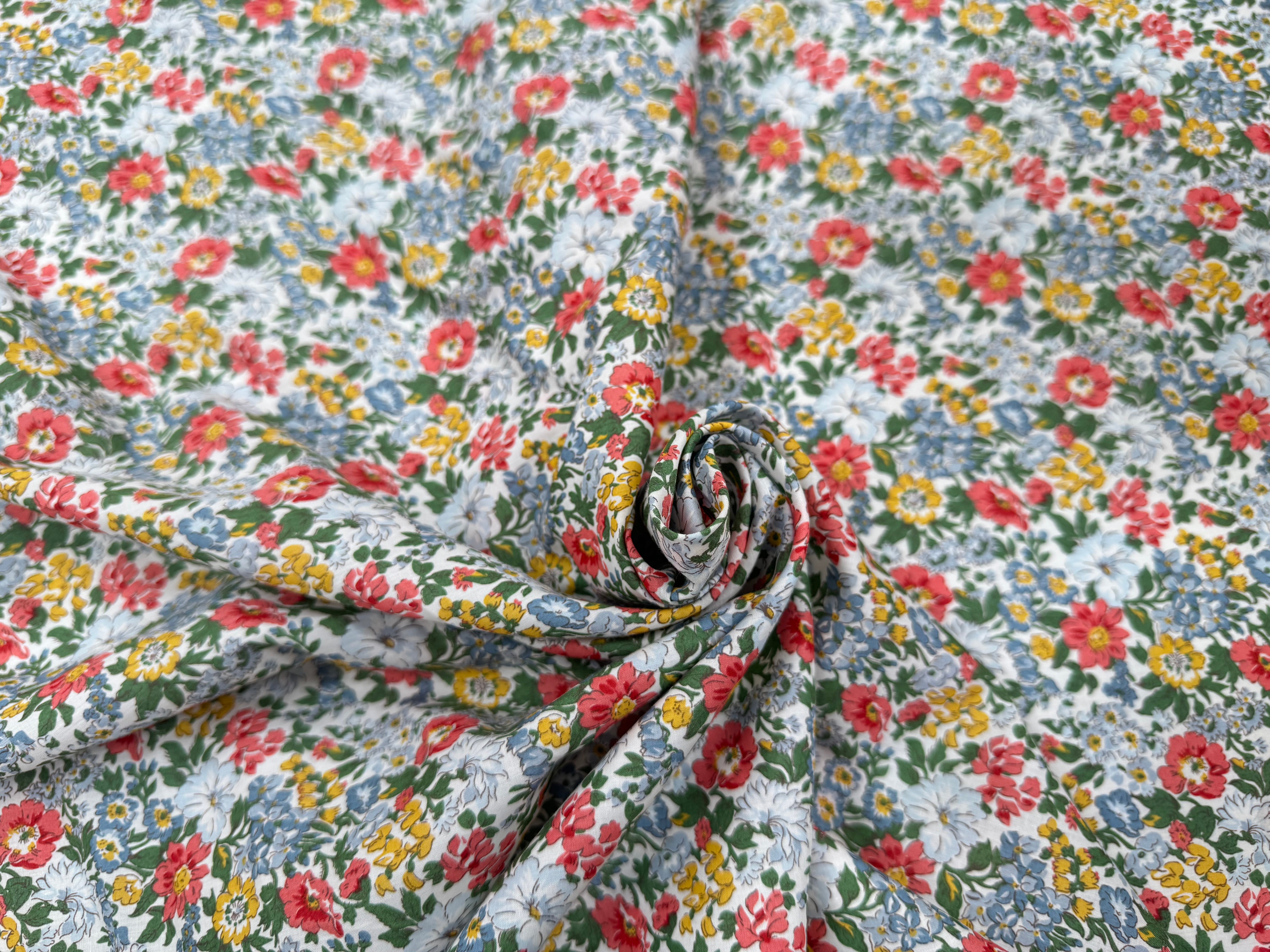 TISSU BATISTE DE COTON PRESTIGIEUSE LONDON - My Little Coupon