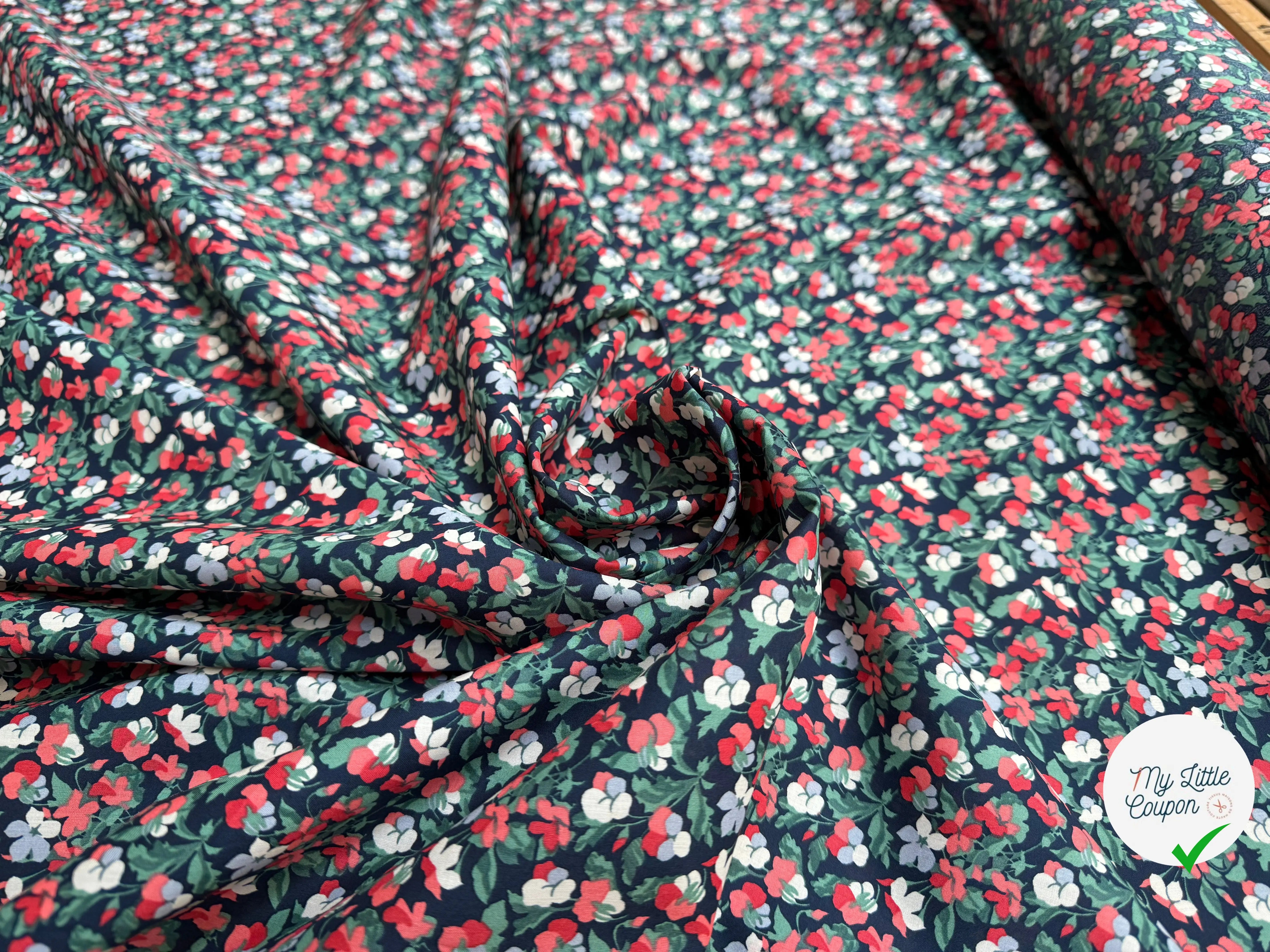 TISSU BATISTE DE COTON PRESTIGIEUSE LONDON - My Little Coupon