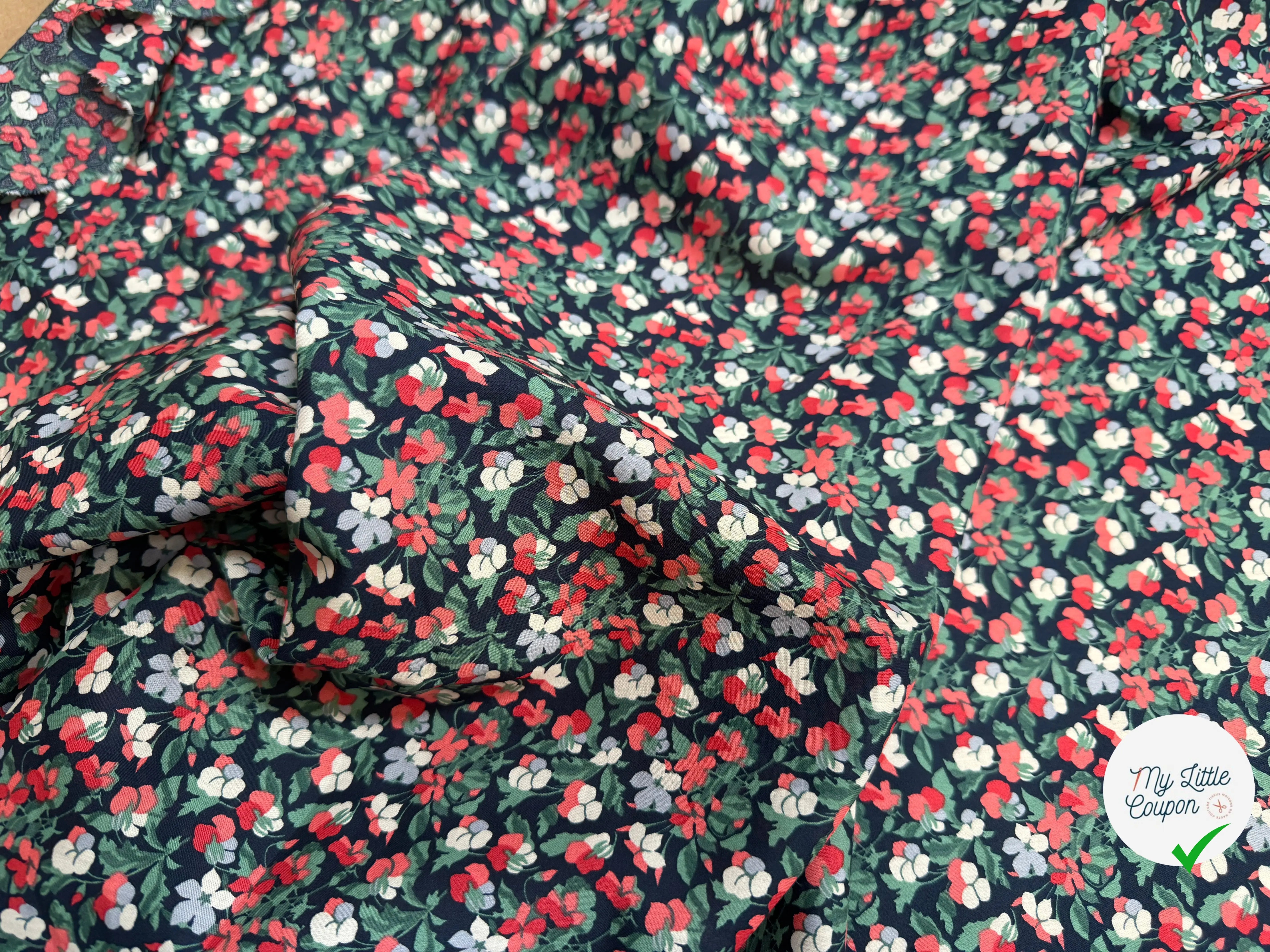 TISSU BATISTE DE COTON PRESTIGIEUSE LONDON - My Little Coupon