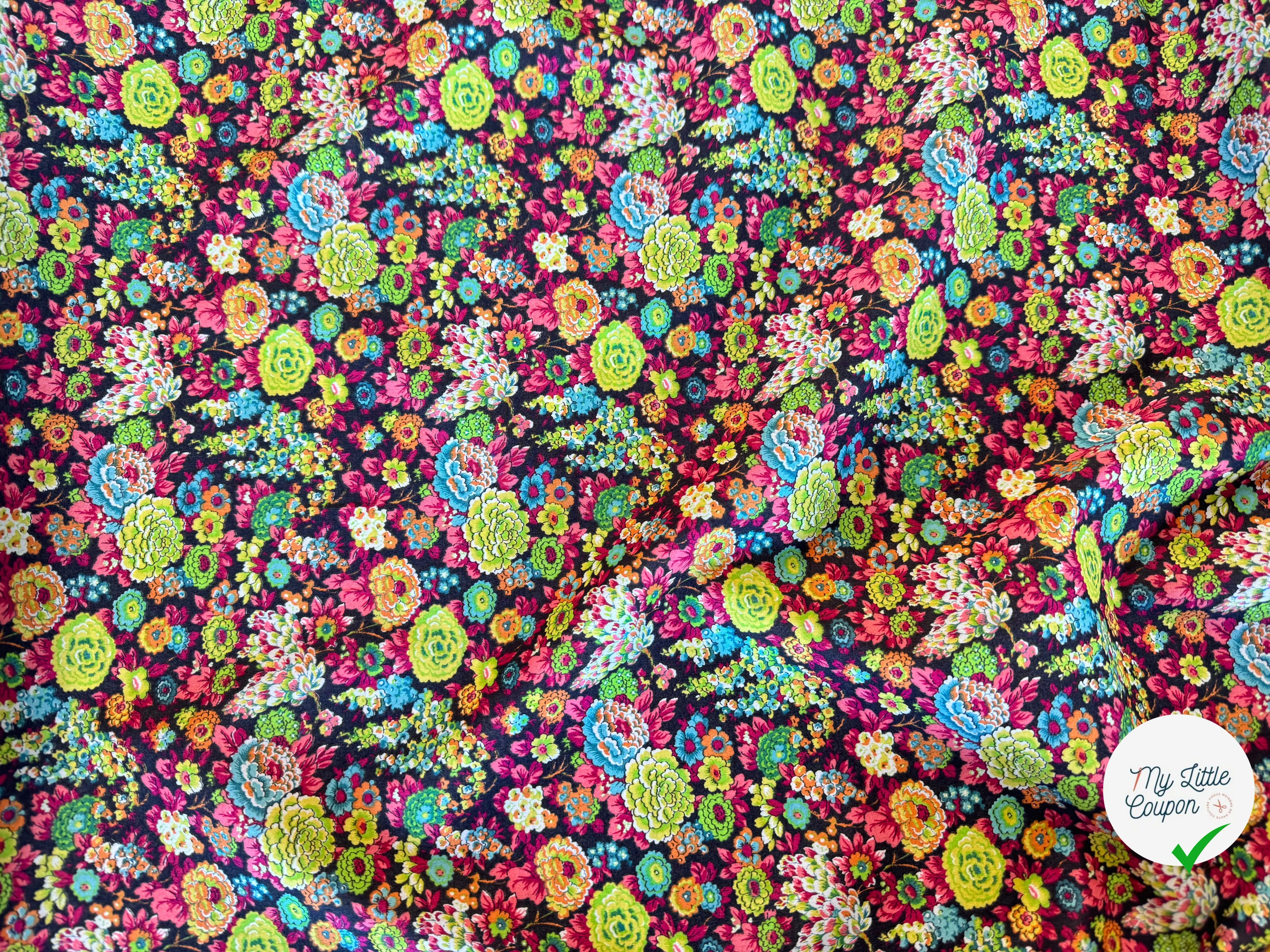 TISSU BATISTE DE COTON PRESTIGIEUSE LONDON - My Little Coupon