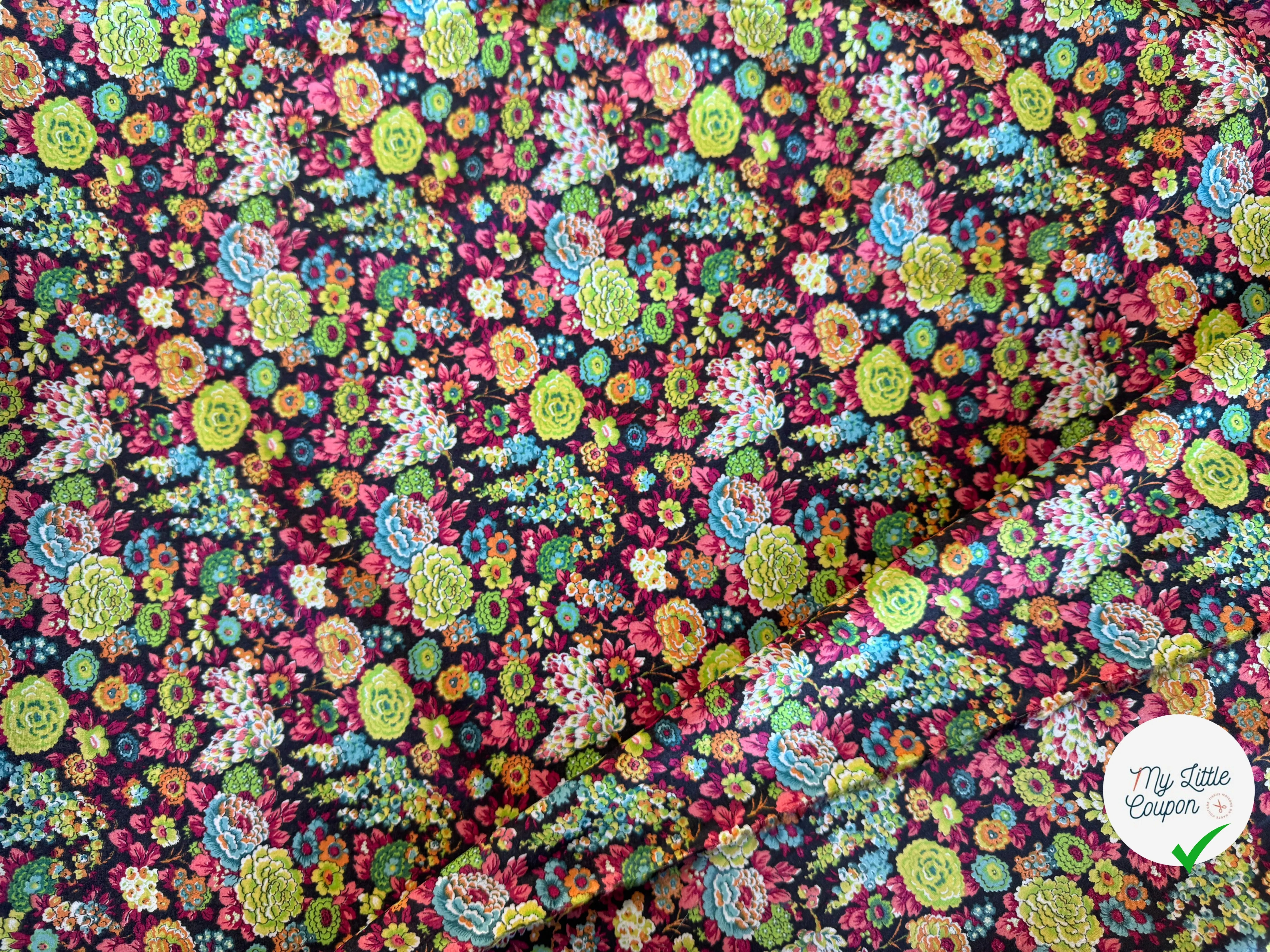 TISSU BATISTE DE COTON PRESTIGIEUSE LONDON - My Little Coupon