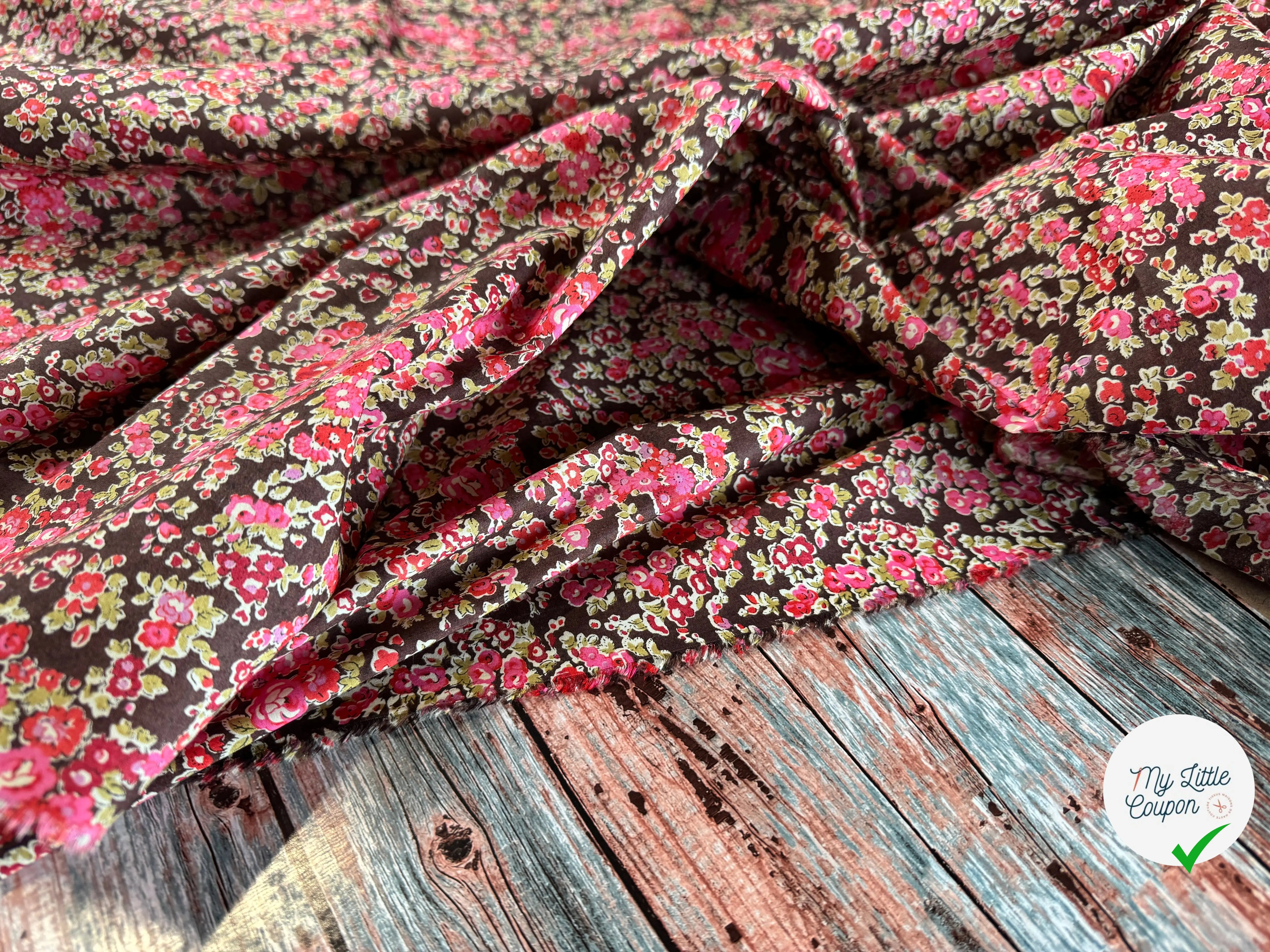 TISSU BATISTE DE COTON PRESTIGIEUSE LONDON - My Little Coupon