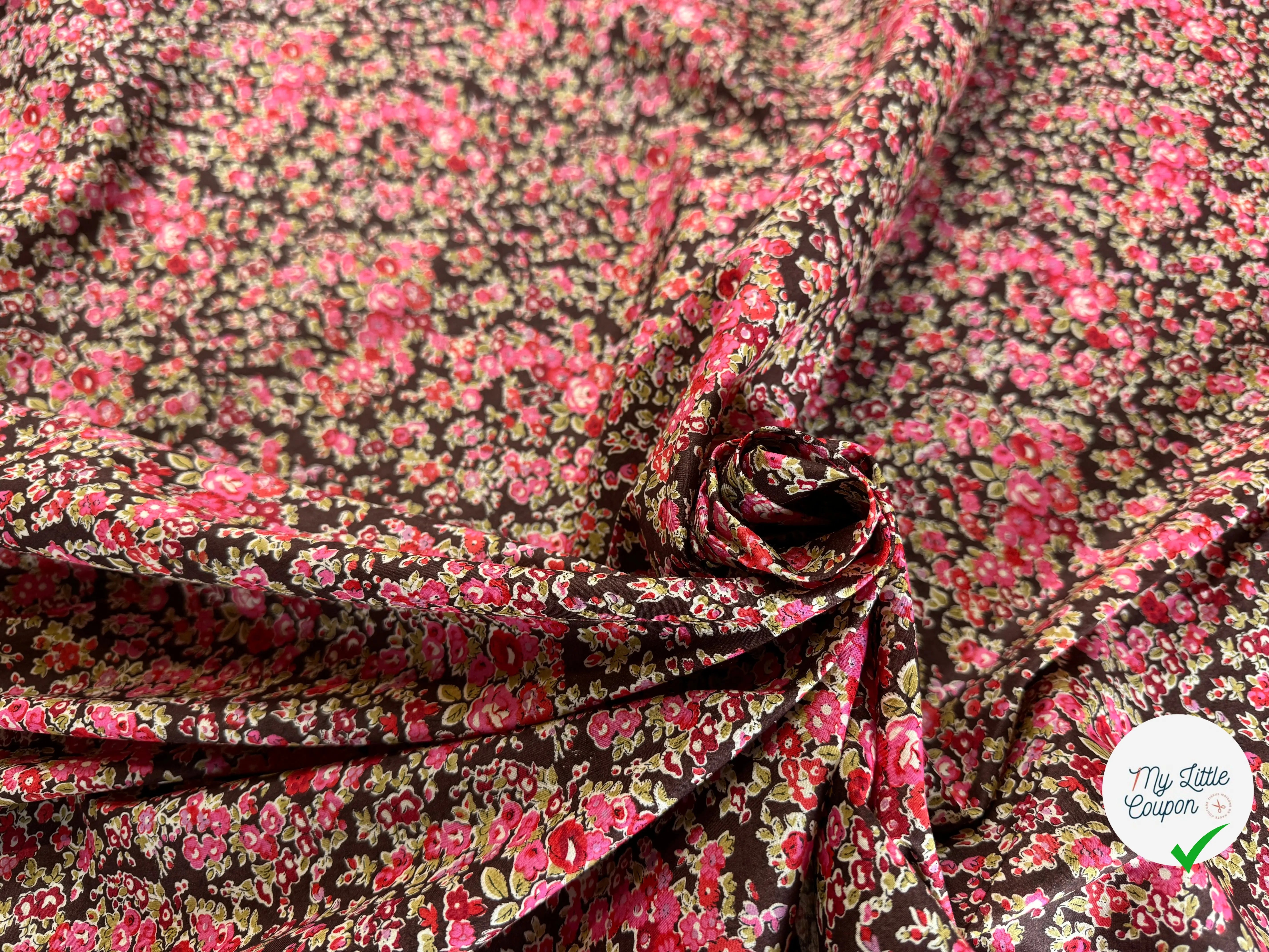 TISSU BATISTE DE COTON PRESTIGIEUSE LONDON - My Little Coupon