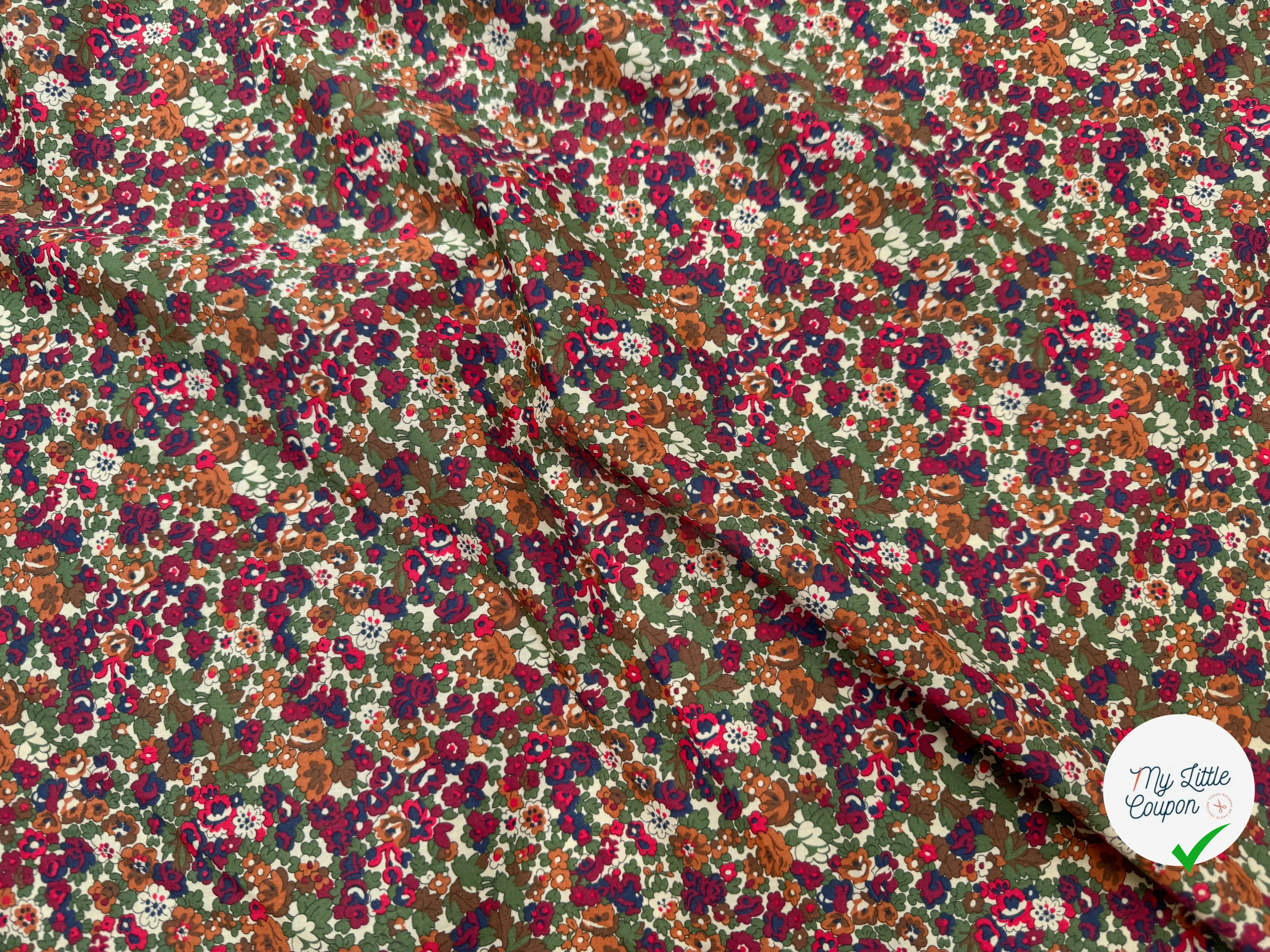 TISSU BATISTE DE COTON PRESTIGIEUSE LONDON - My Little Coupon