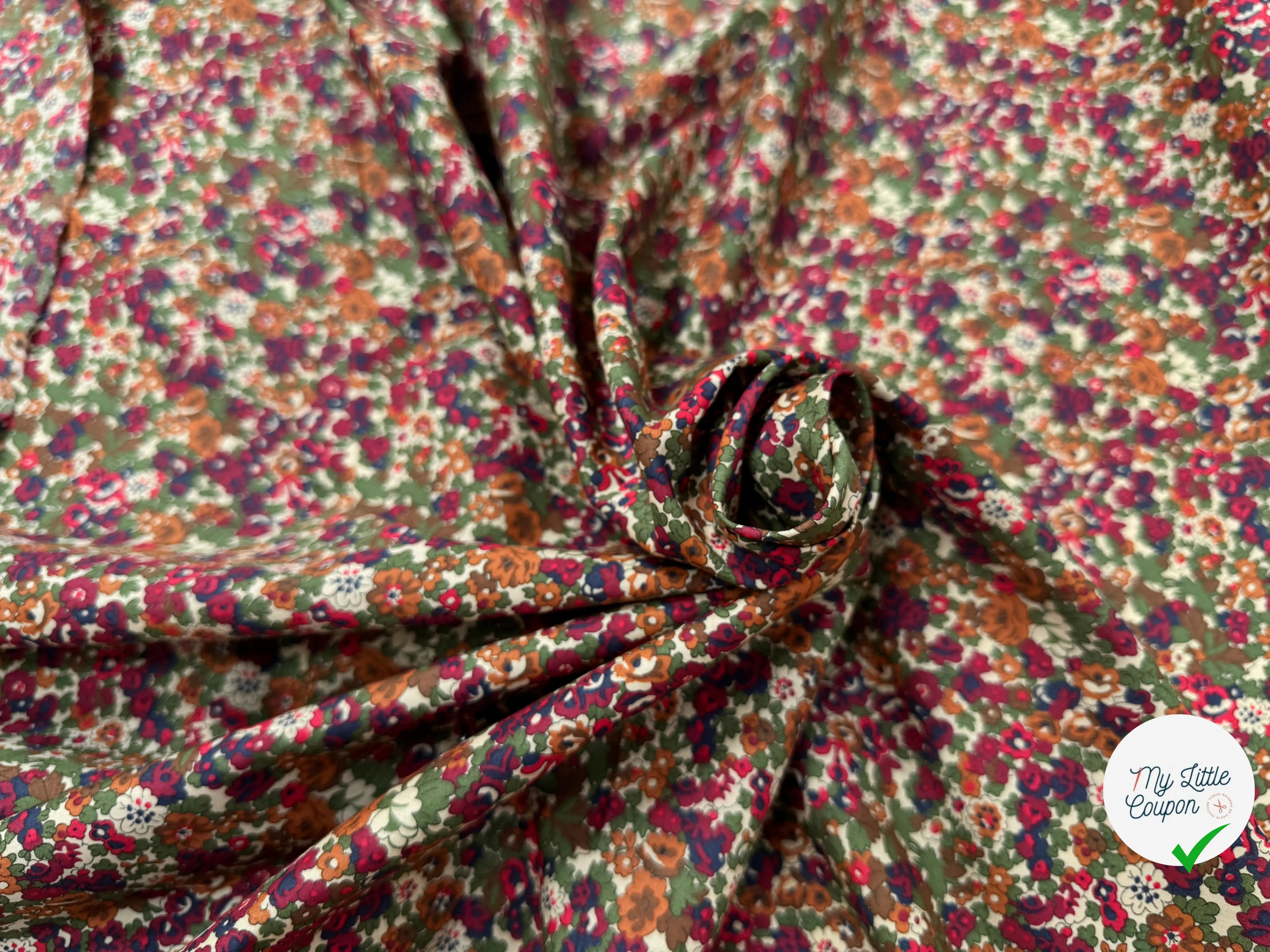 TISSU BATISTE DE COTON PRESTIGIEUSE LONDON - My Little Coupon