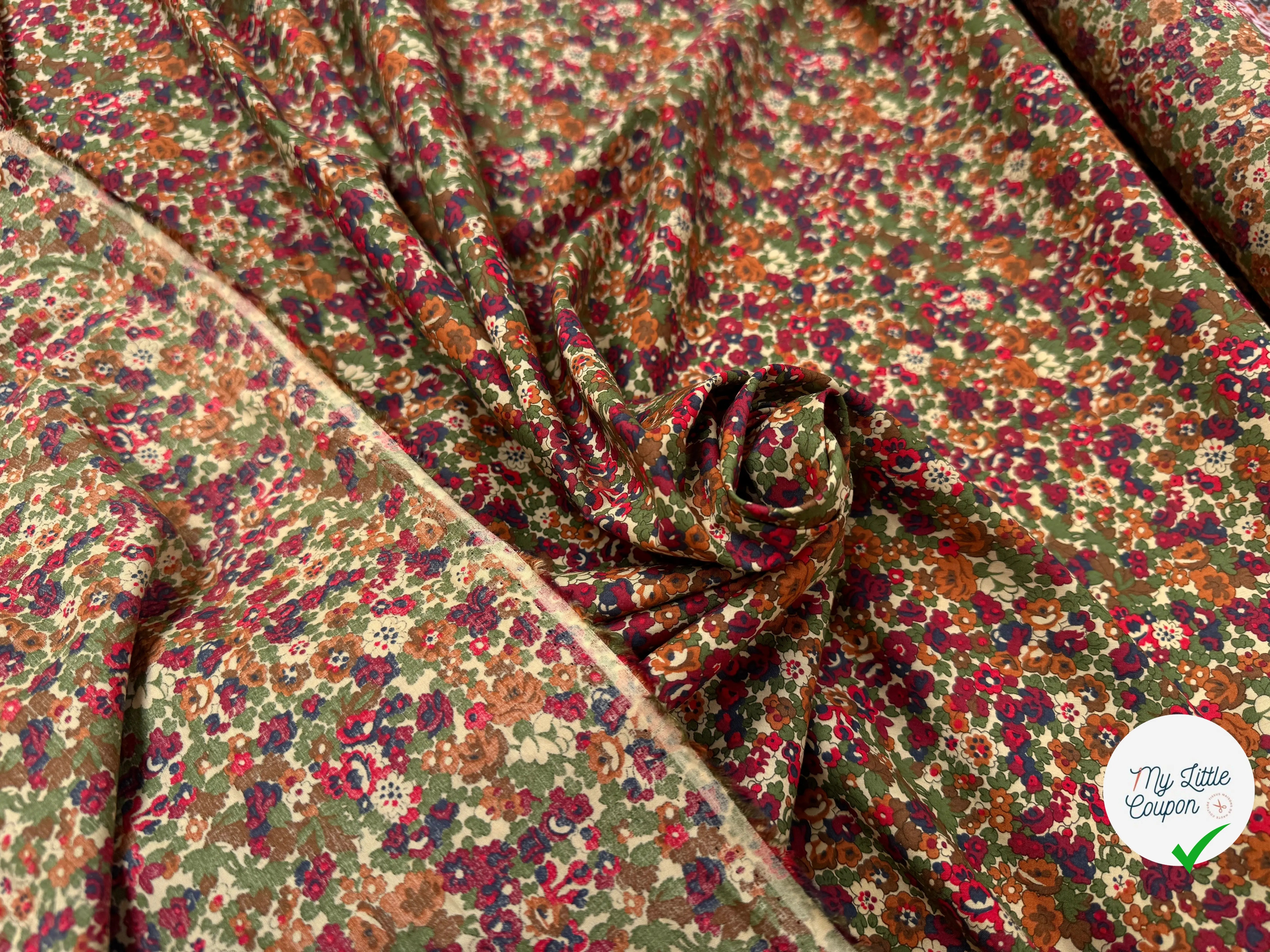 TISSU BATISTE DE COTON PRESTIGIEUSE LONDON - My Little Coupon