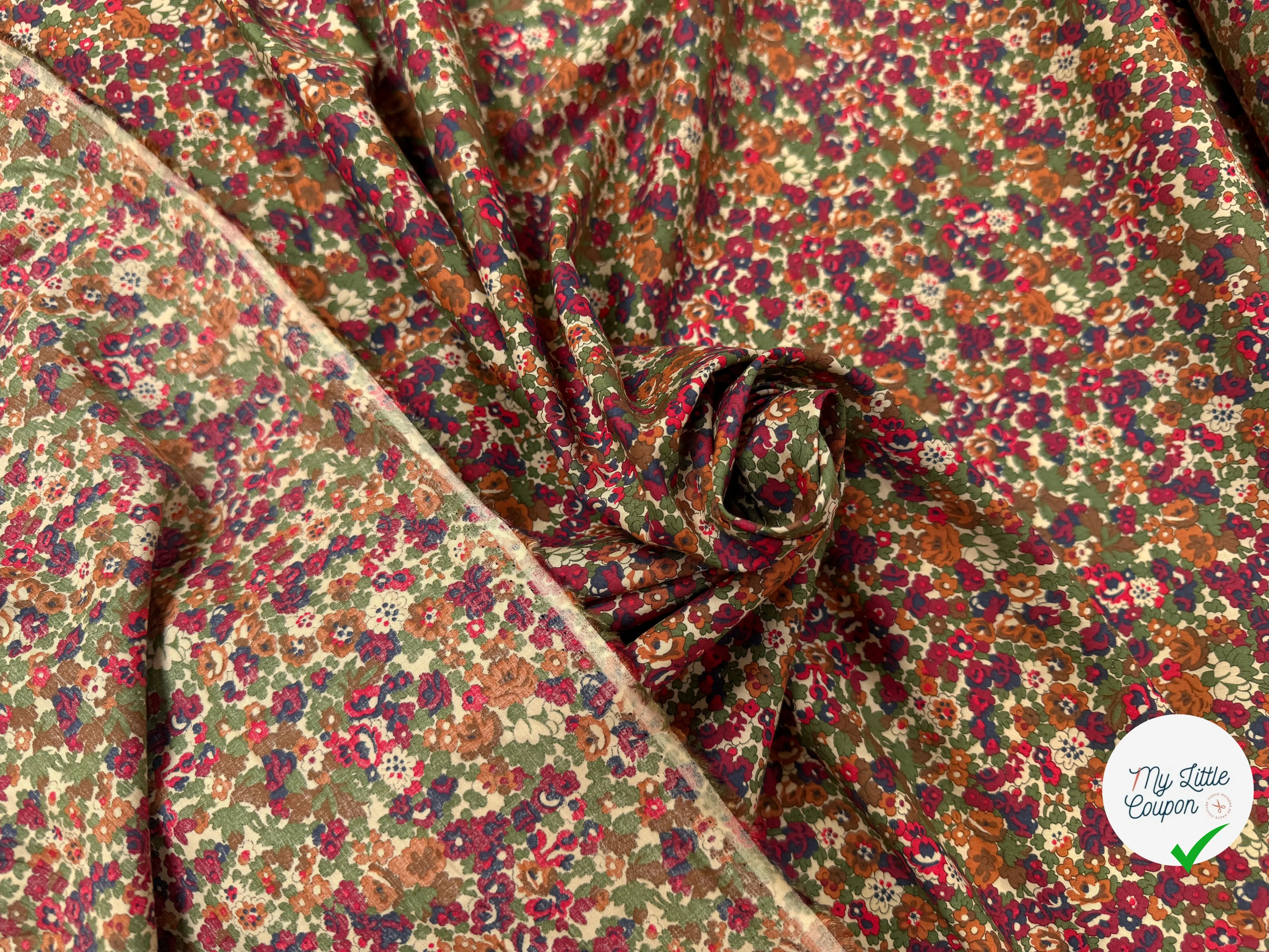 TISSU BATISTE DE COTON PRESTIGIEUSE LONDON - My Little Coupon