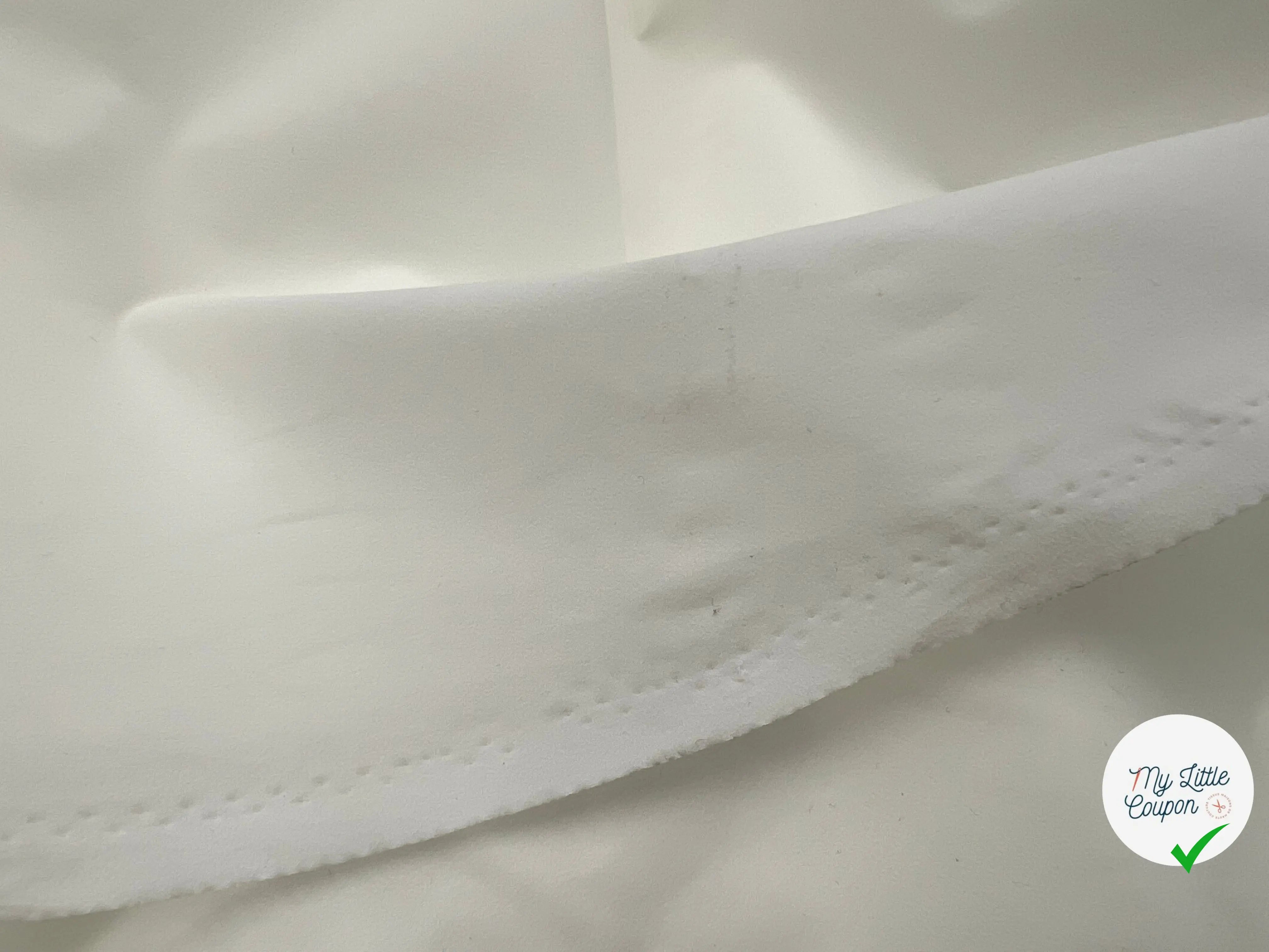 TISSU BLANC STRETCH - My Little Coupon - tissu - coudre