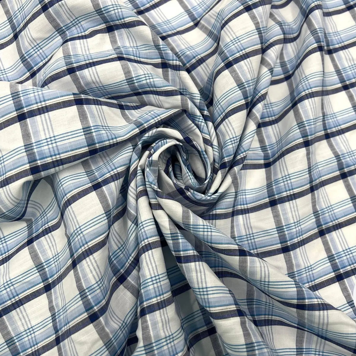 TISSU CHEMISE CARREAUX DE CAMPAGNE - My Little Coupon - tissu - coudre