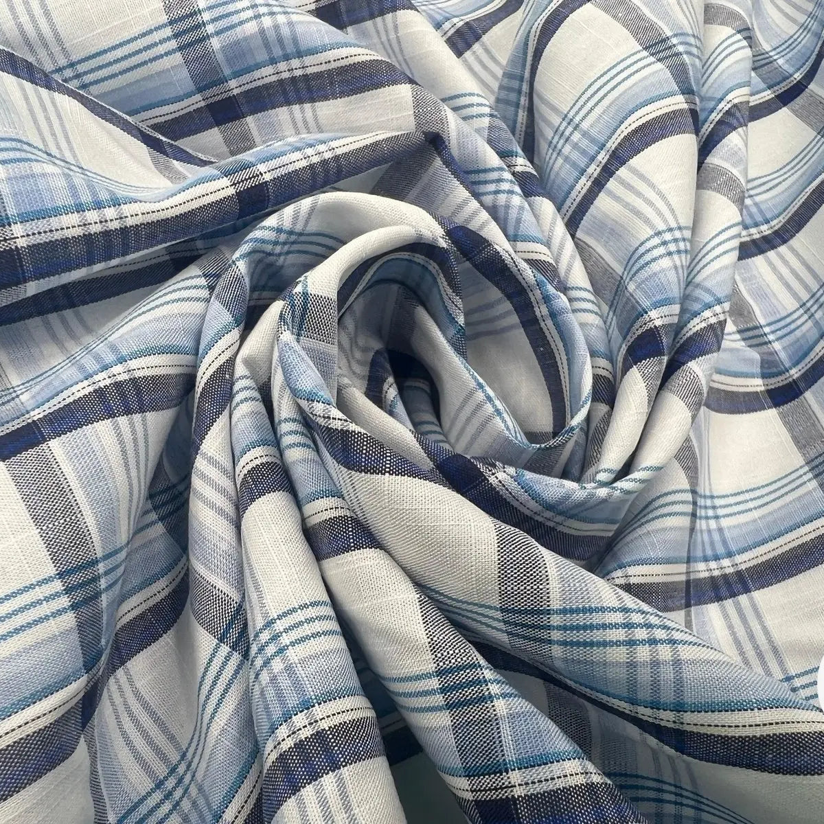 TISSU CHEMISE CARREAUX DE CAMPAGNE - My Little Coupon - tissu - coudre