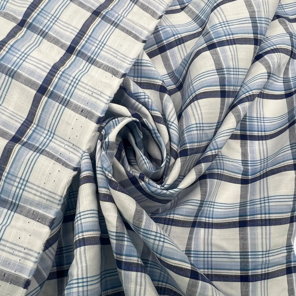 TISSU CHEMISE CARREAUX DE CAMPAGNE - My Little Coupon - tissu - coudre