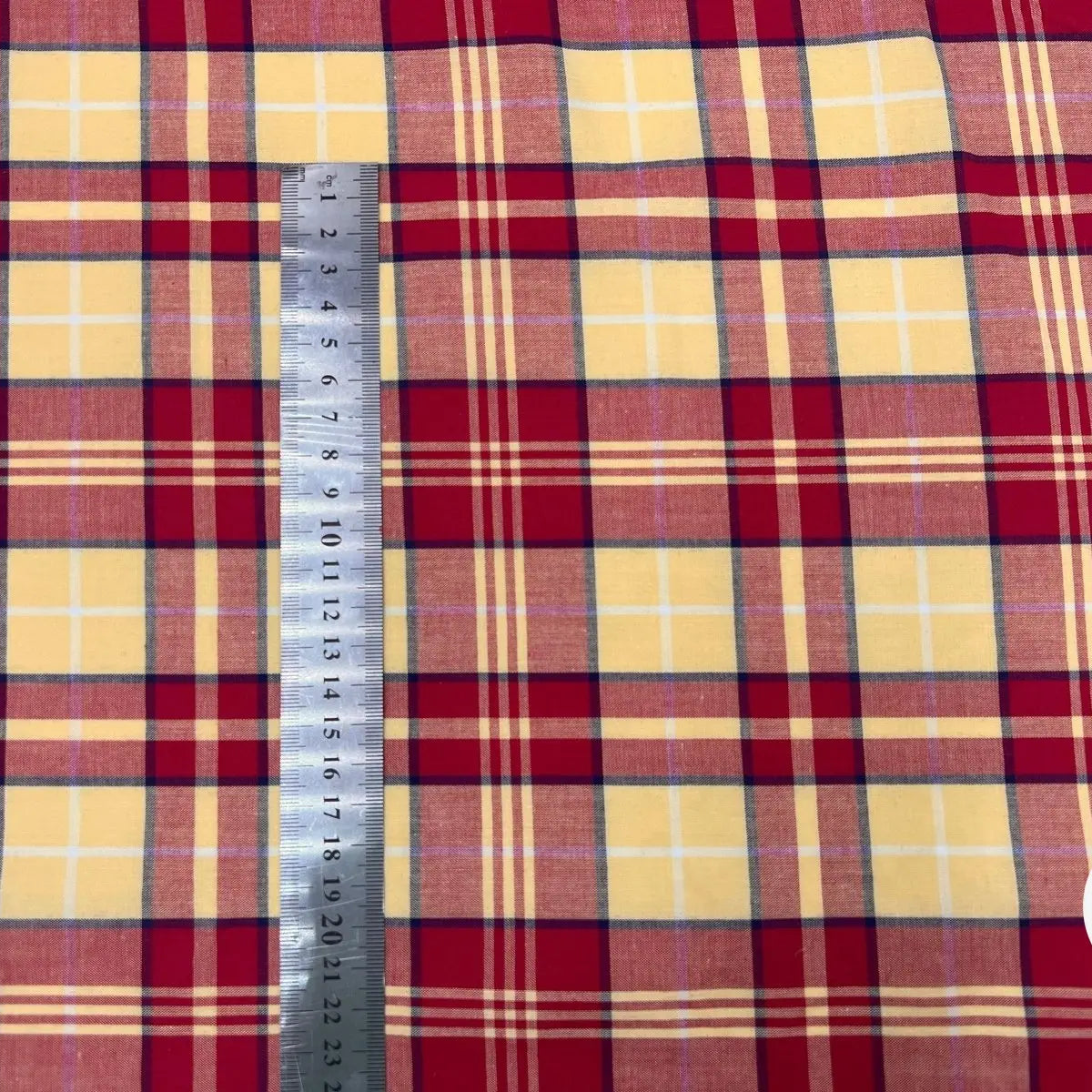 TISSU CHEMISE CARREAUX ESPRIT MADRAS - My Little Coupon - tissu - coudre