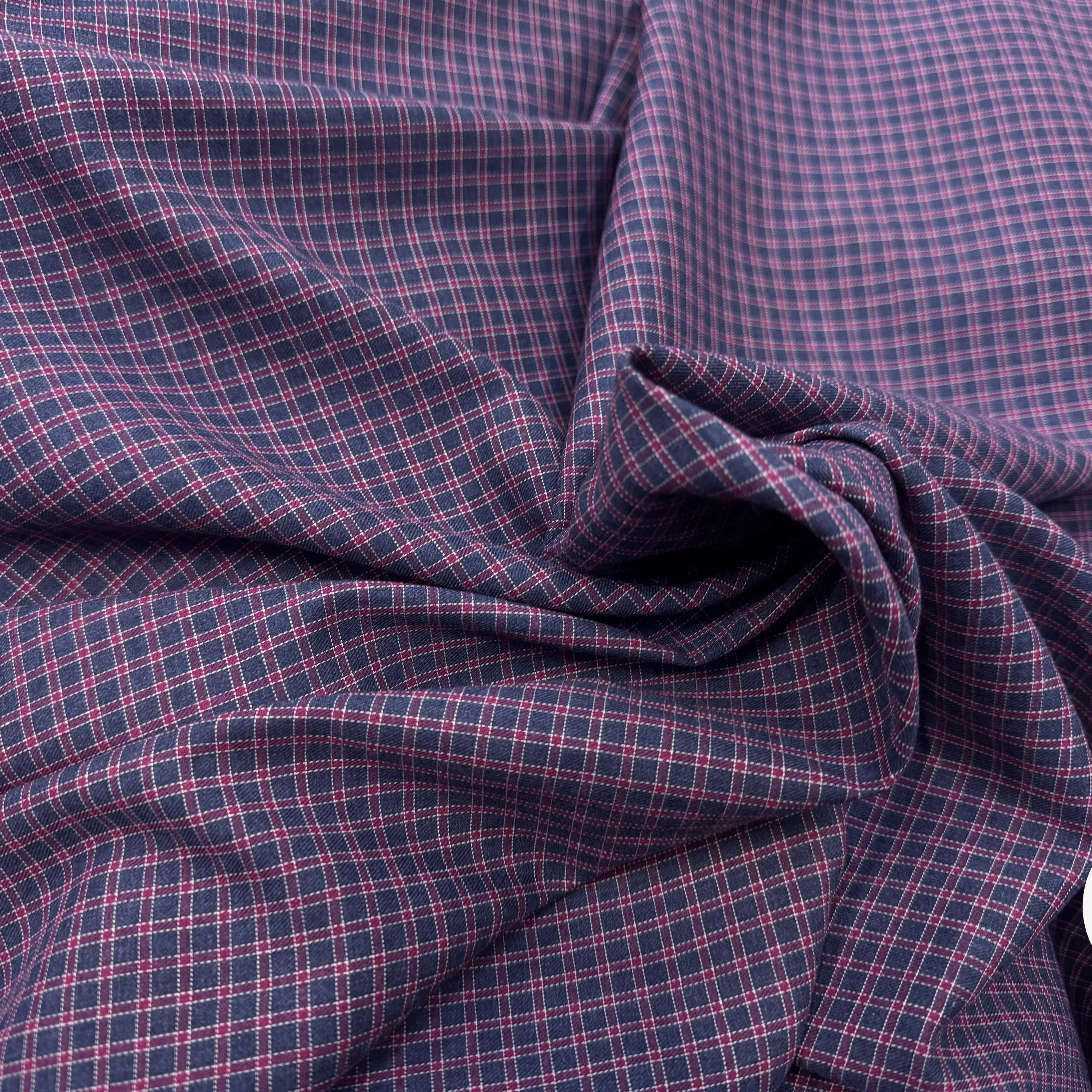 TISSU CHEMISE COTON DUVETEUX - My Little Coupon