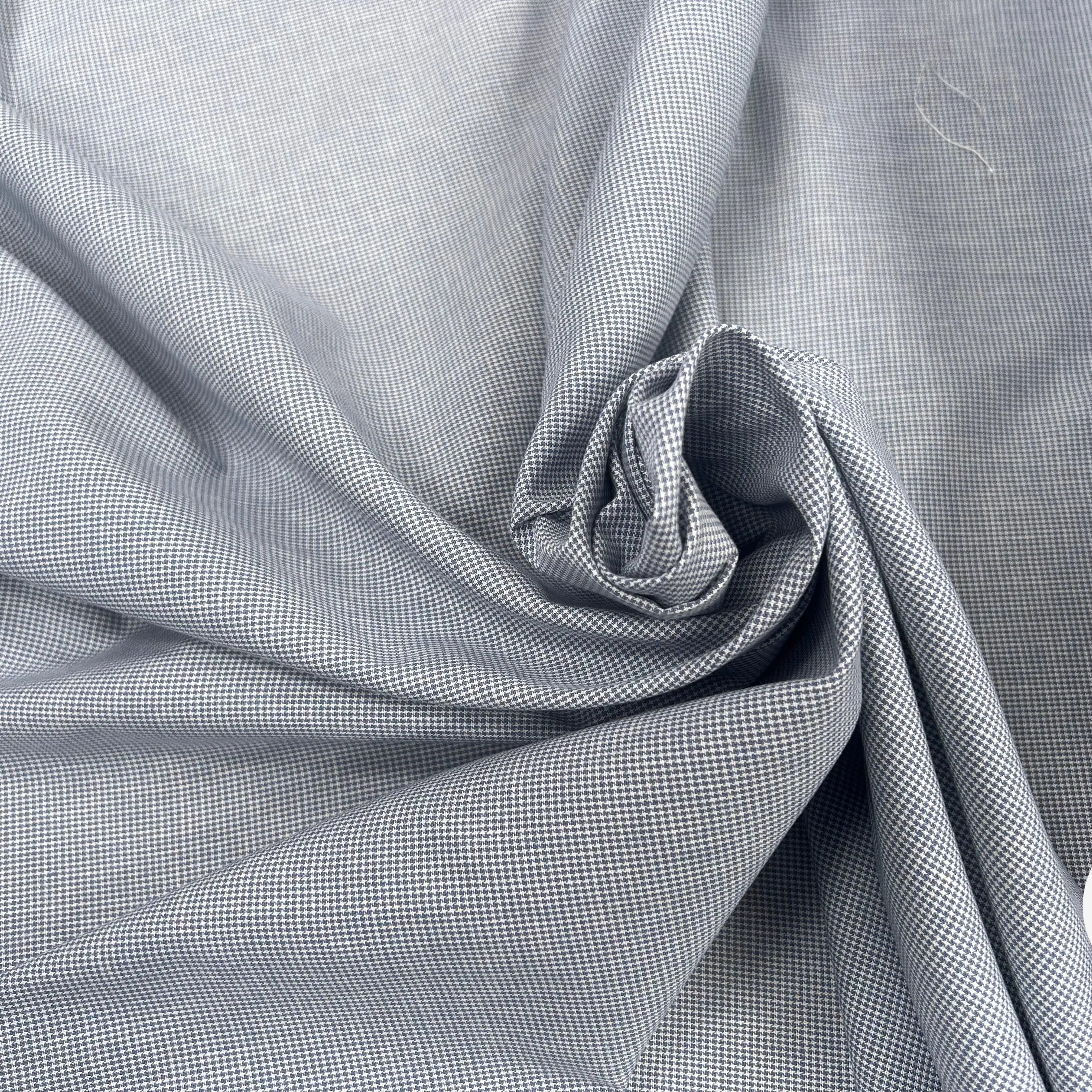 TISSU CHEMISE COTON PIED DE POULE ULTRA CHIC - My Little Coupon