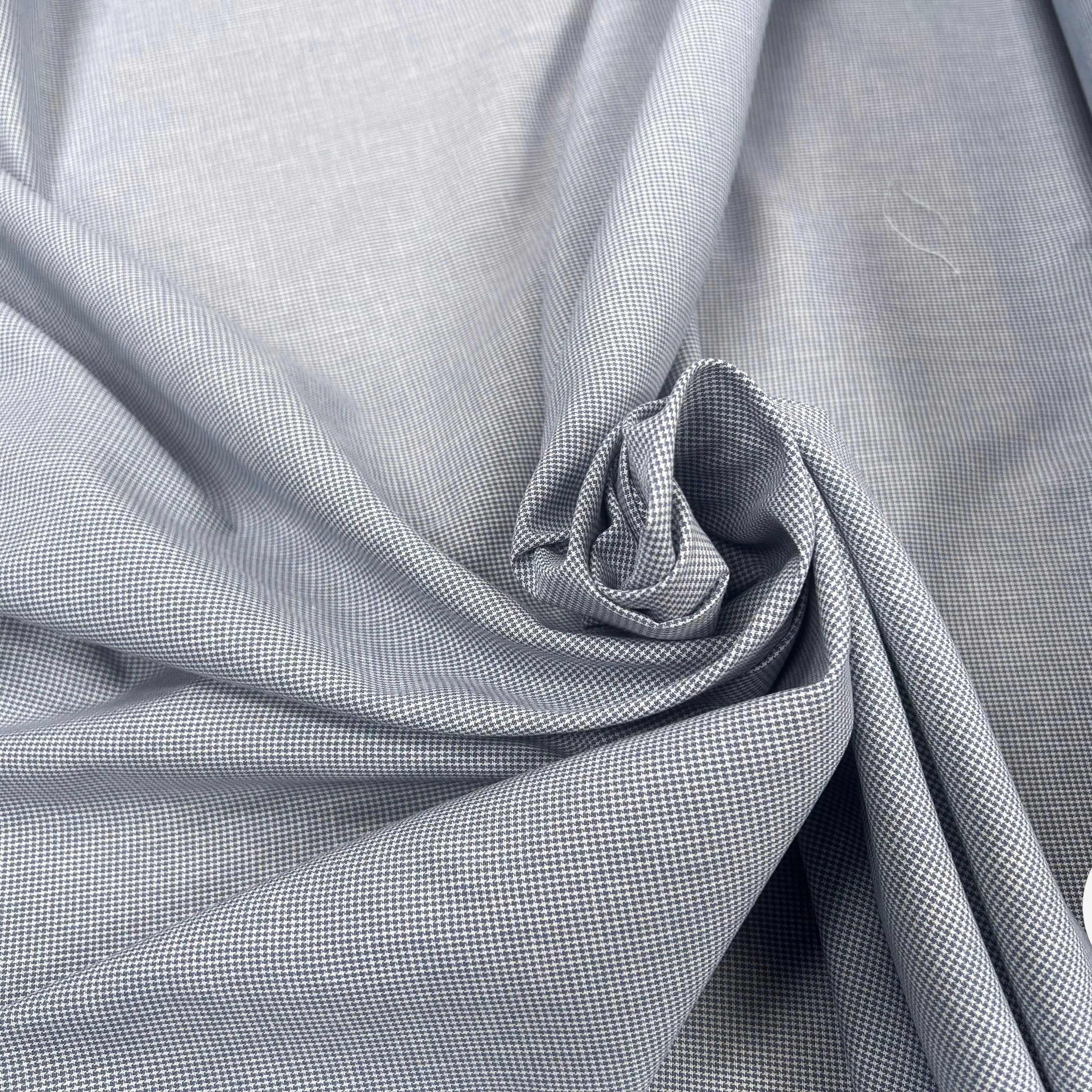 TISSU CHEMISE COTON PIED DE POULE ULTRA CHIC - My Little Coupon