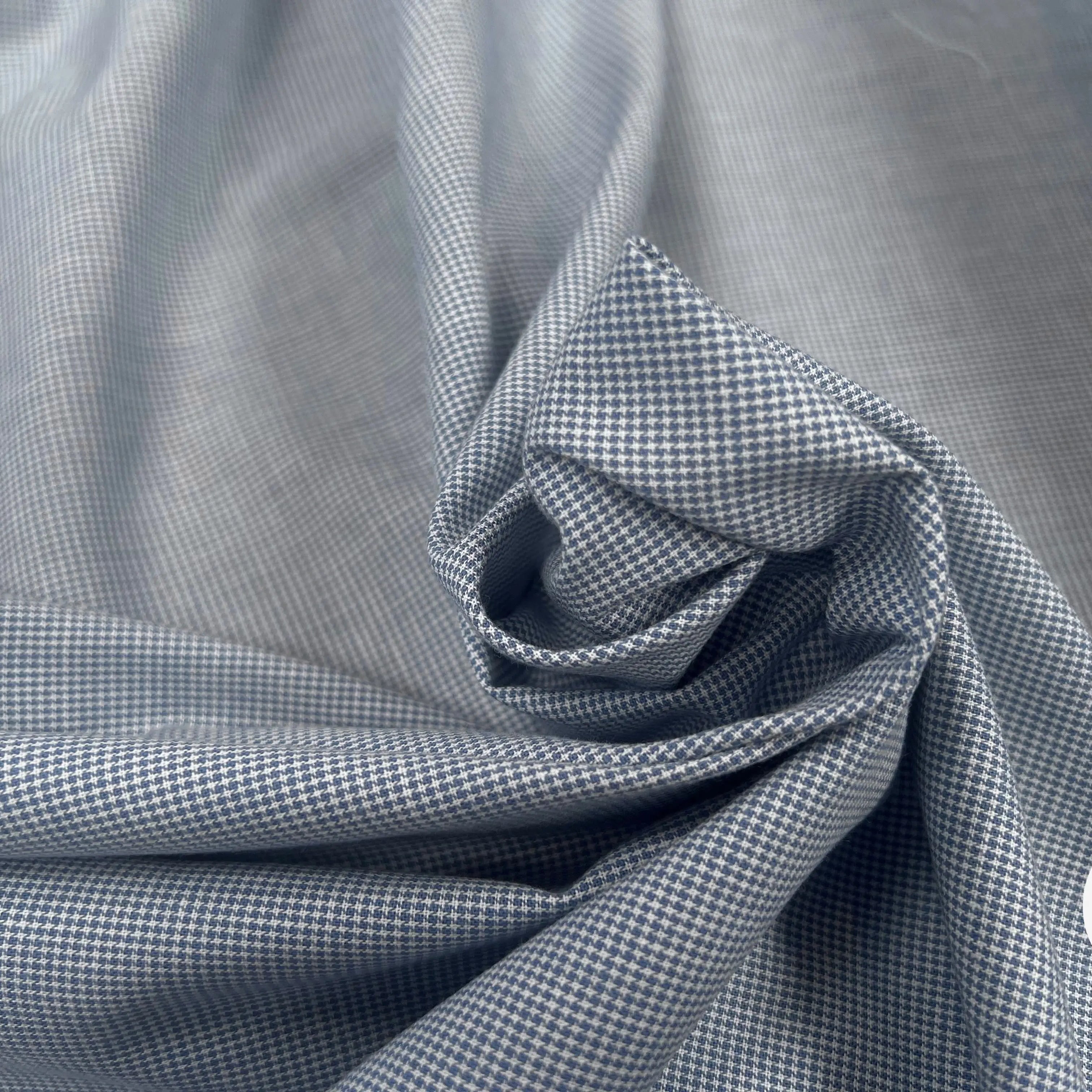 TISSU CHEMISE COTON PIED DE POULE ULTRA CHIC - My Little Coupon