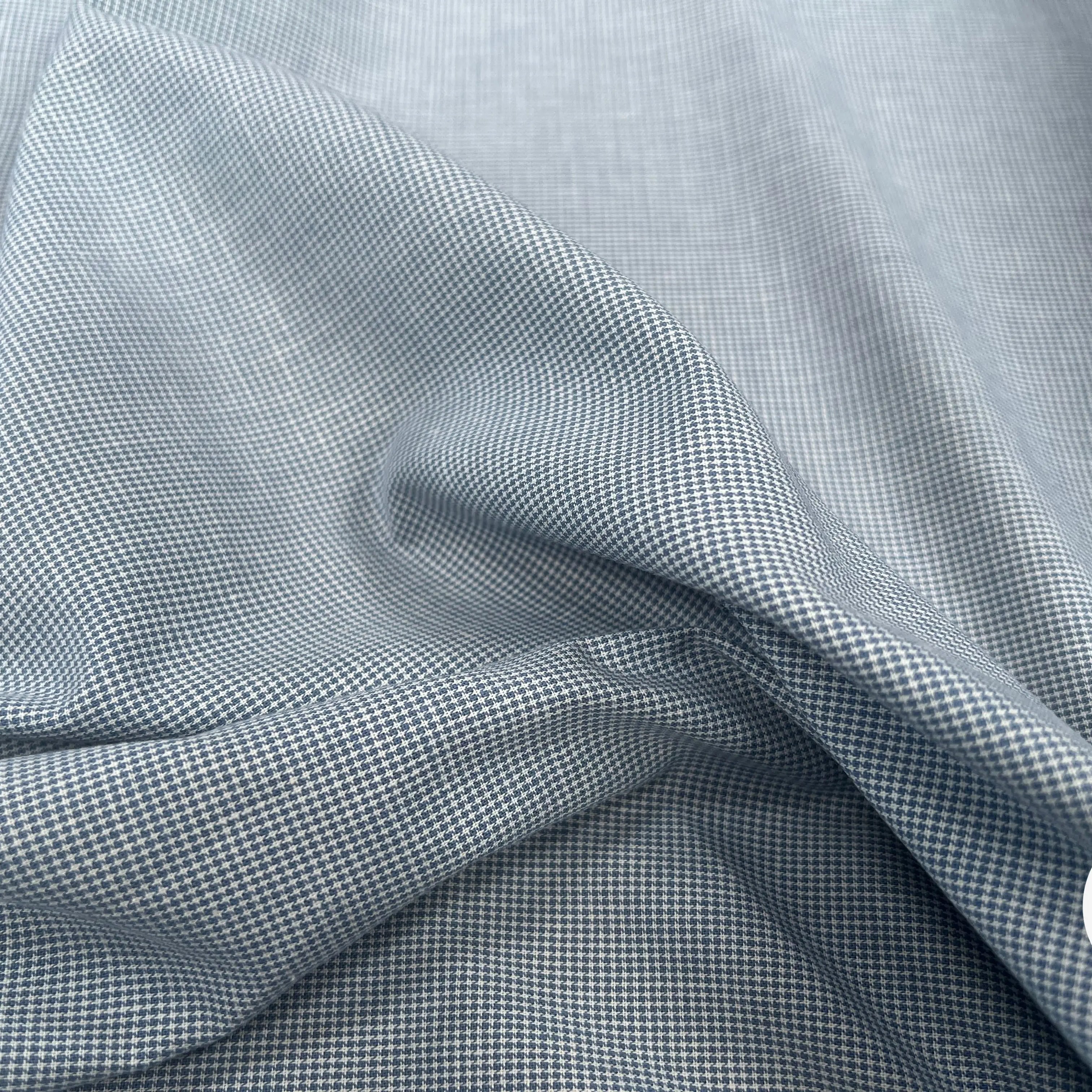 TISSU CHEMISE COTON PIED DE POULE ULTRA CHIC - My Little Coupon